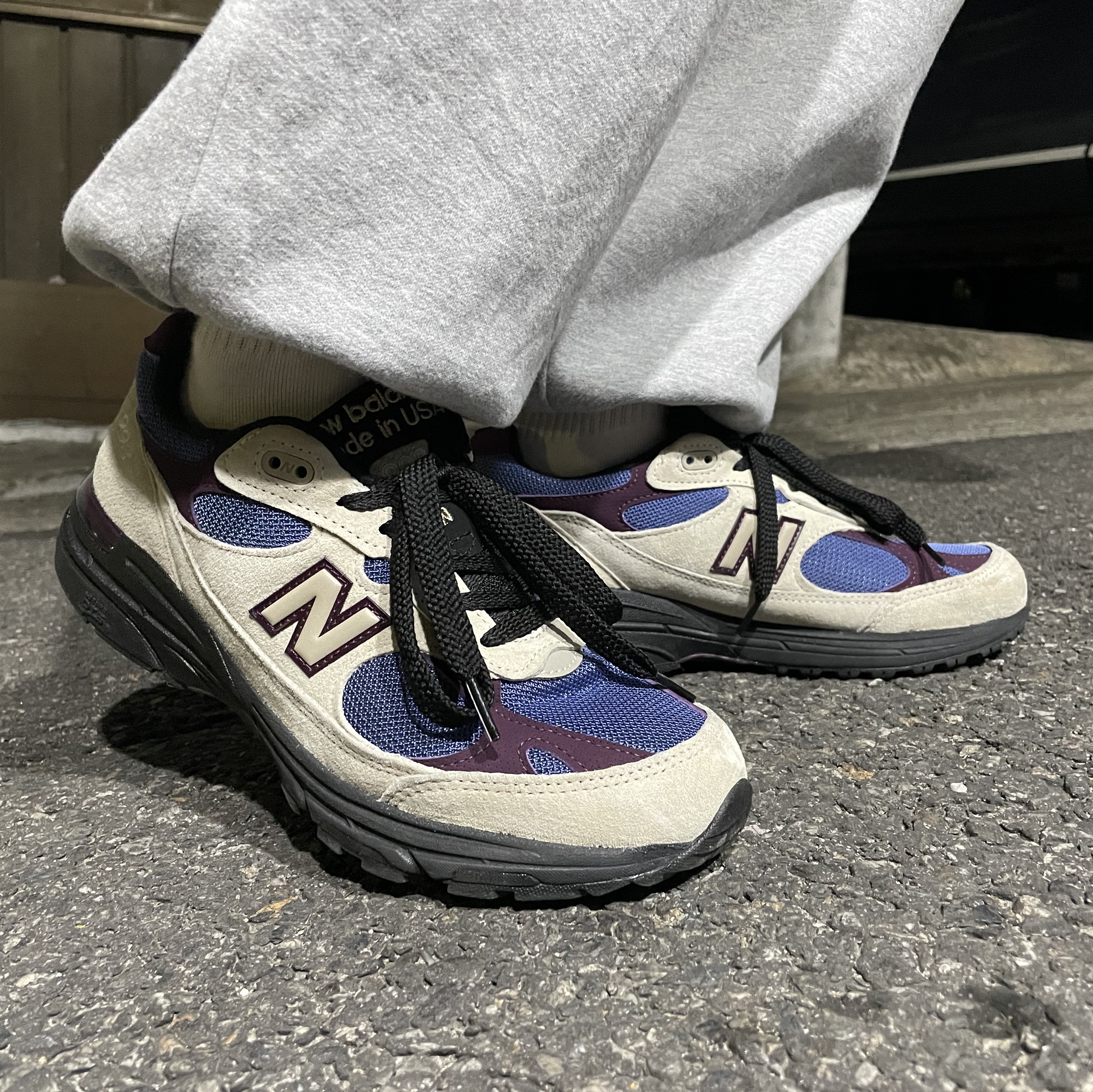 New Balance x Aime Leon Dore 993 Made in USA Taupe 착용 스타일