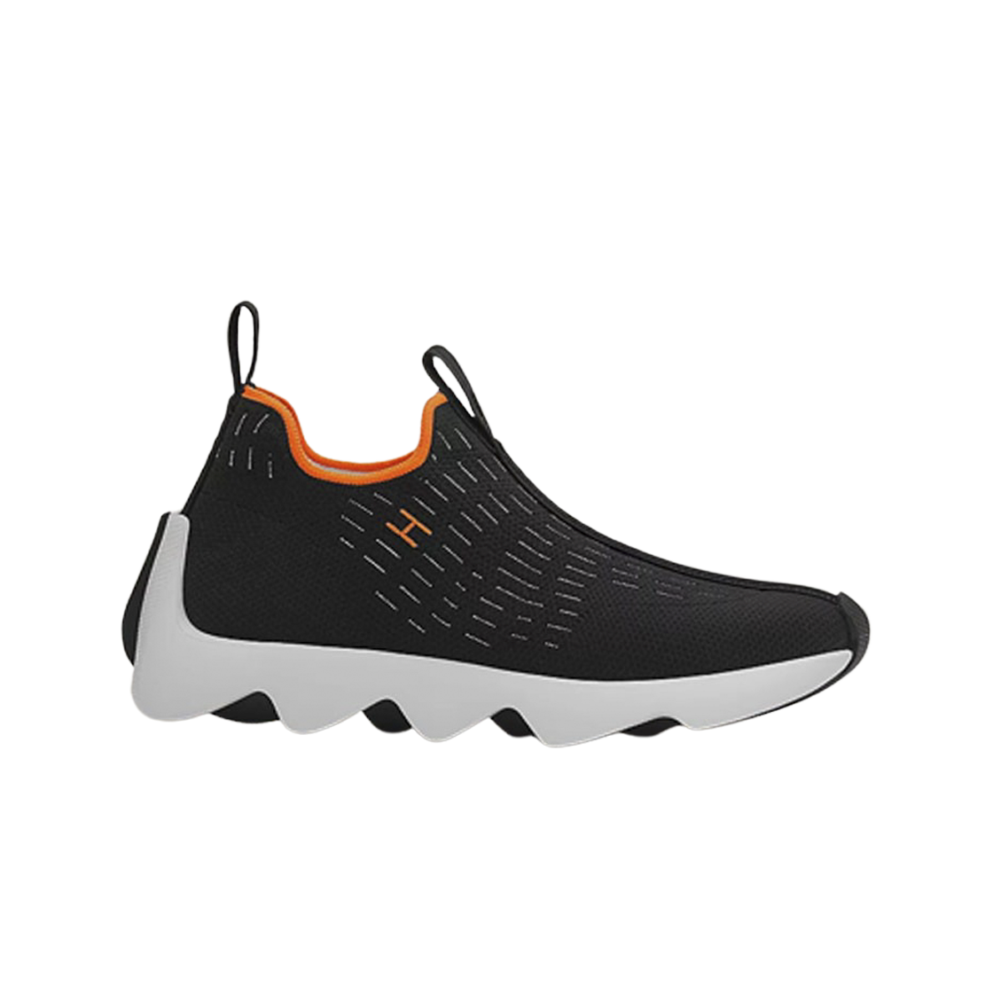 H221170Z02 (W) Hermes Eclair Sneakers Knit & Noir