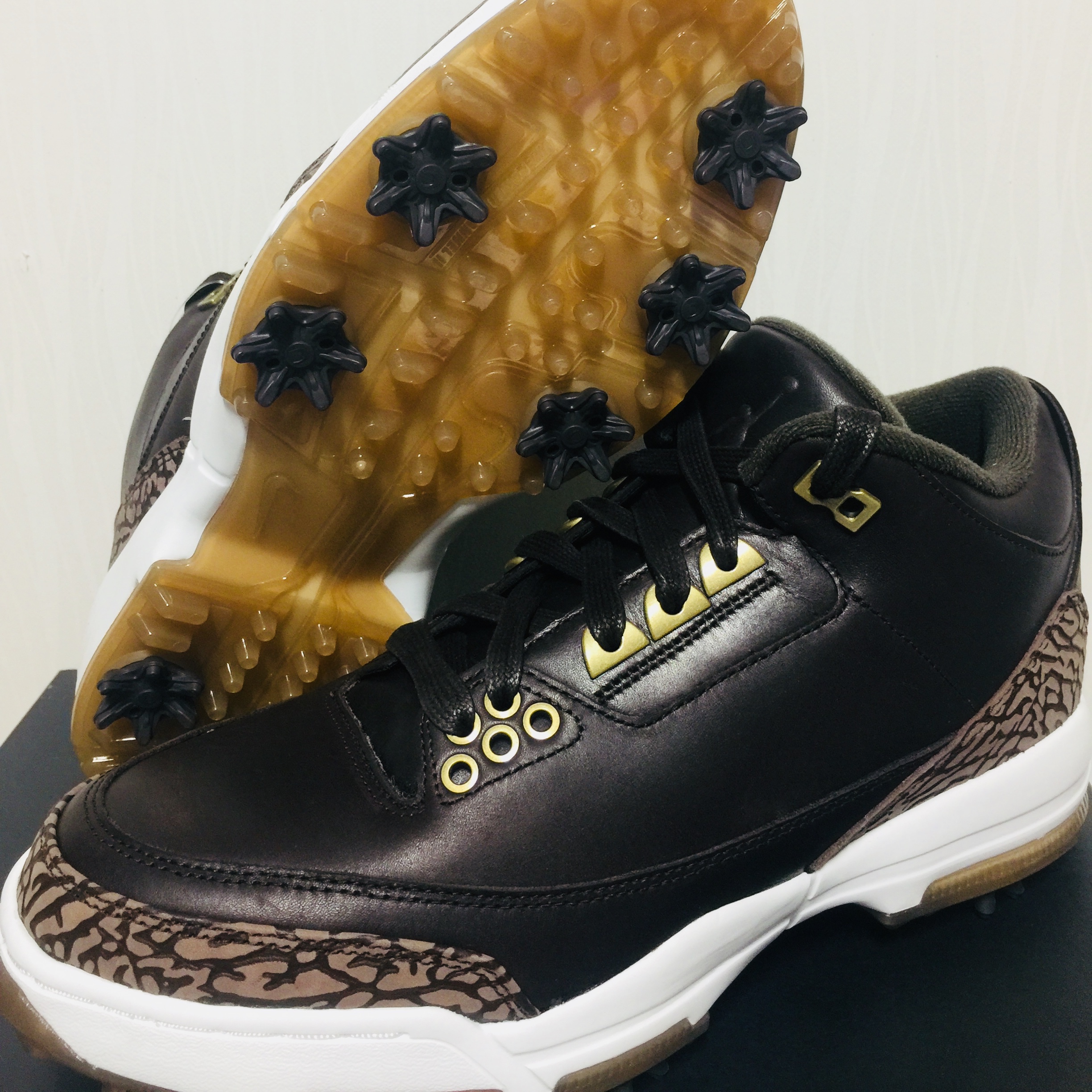 Jordan 3 Retro Golf Premium Brown 착용 스타일 - 3