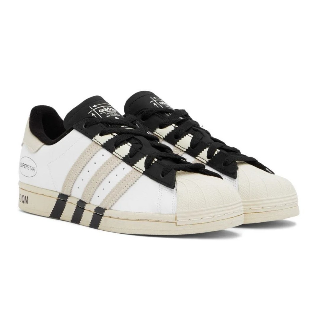 Adidas Superstar Extended Stripes 착용 스타일 - 1
