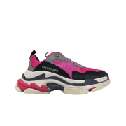 (W) Balenciaga Triple S Sneakers Grey Pink