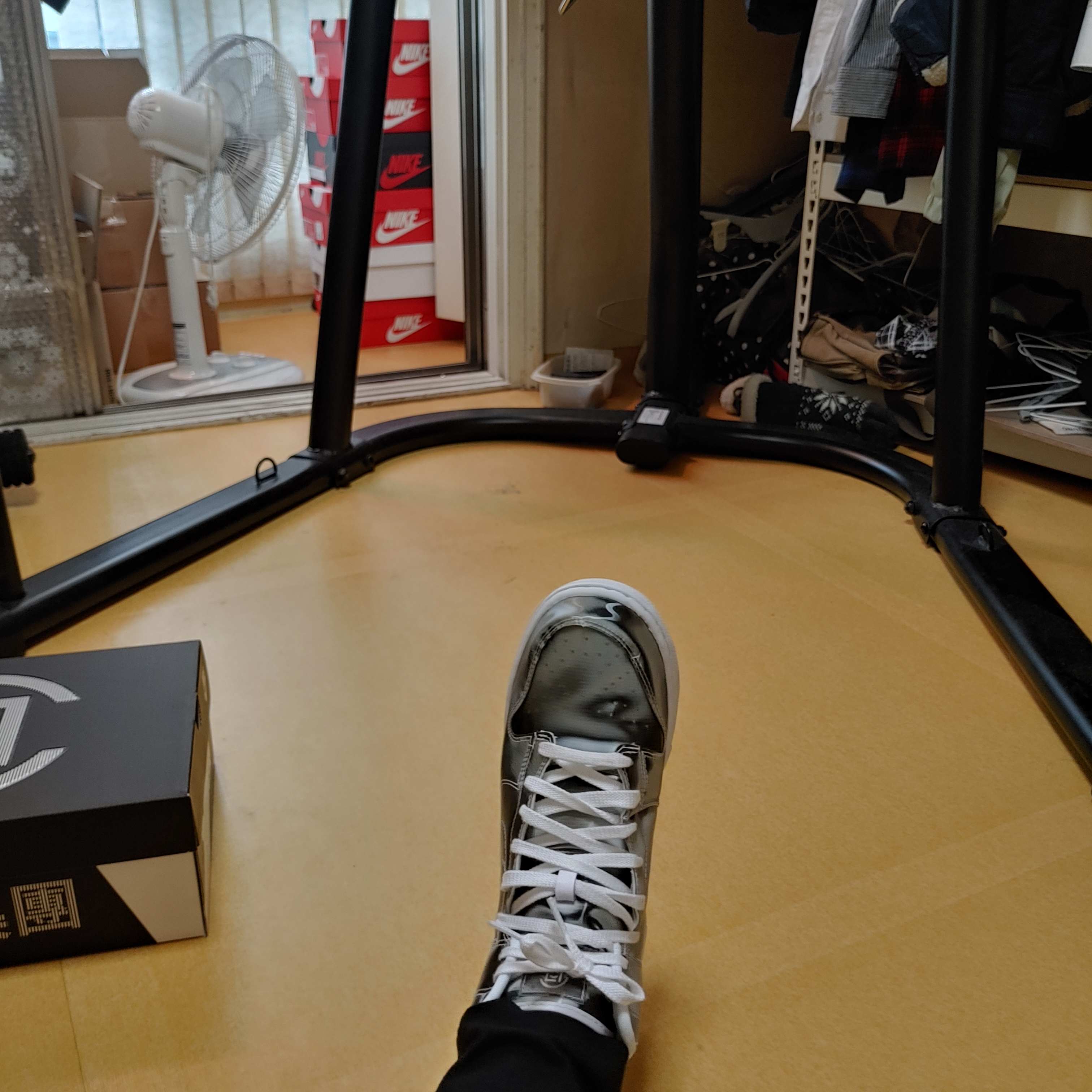 Nike x Clot Dunk High Flux 착용 스타일 - 1