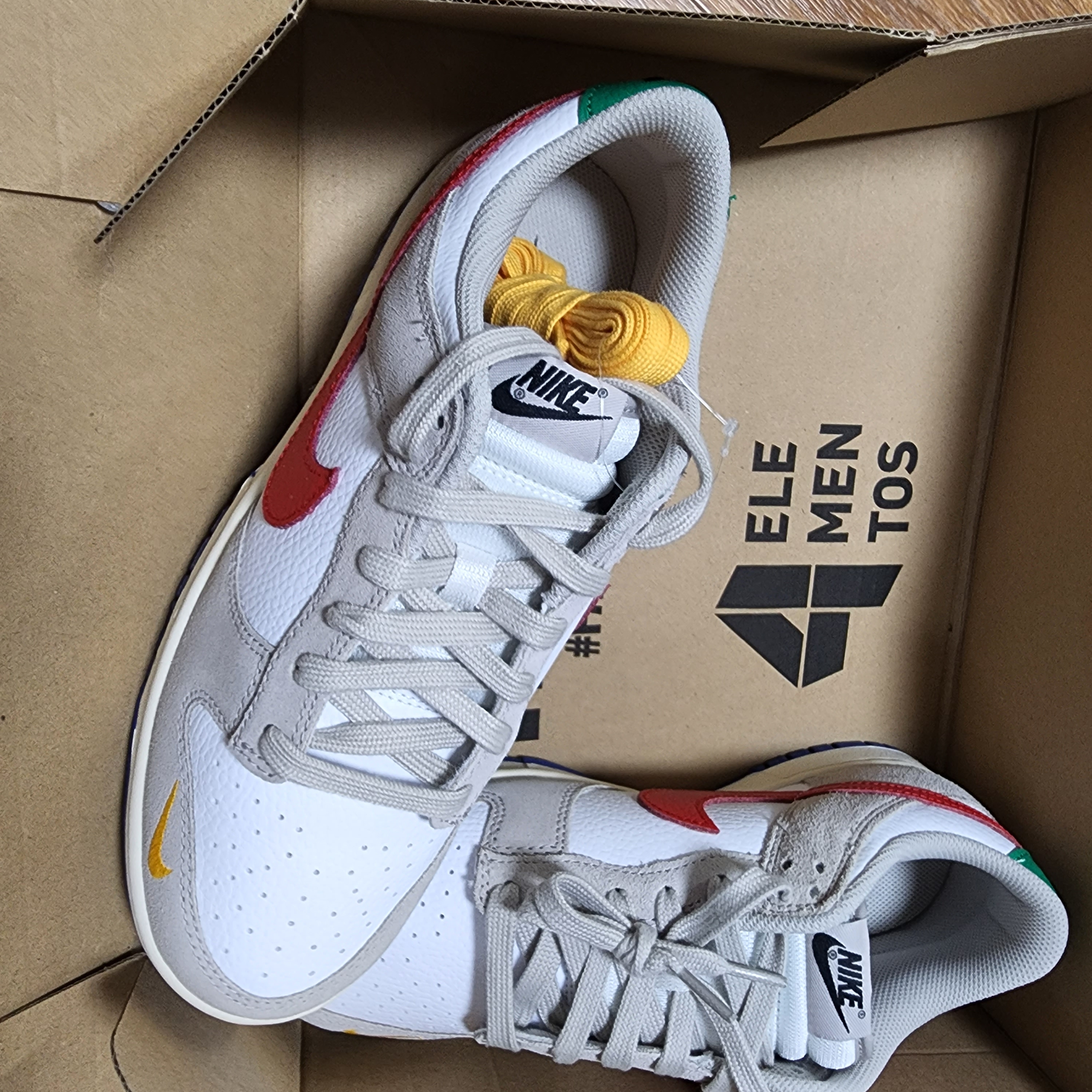 Nike Dunk Low Light Iron Ore 착용 스타일 - 2
