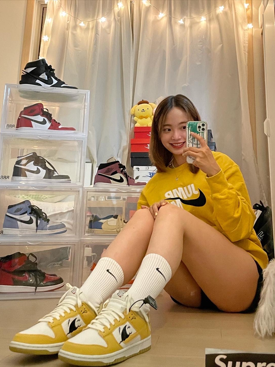 Nike Dunk Low Retro SE Next Nature Nike Sun Club, Nike x Ambush Dunk High Black ์ฐฉ์ฉ ์คํ์ผ - 2