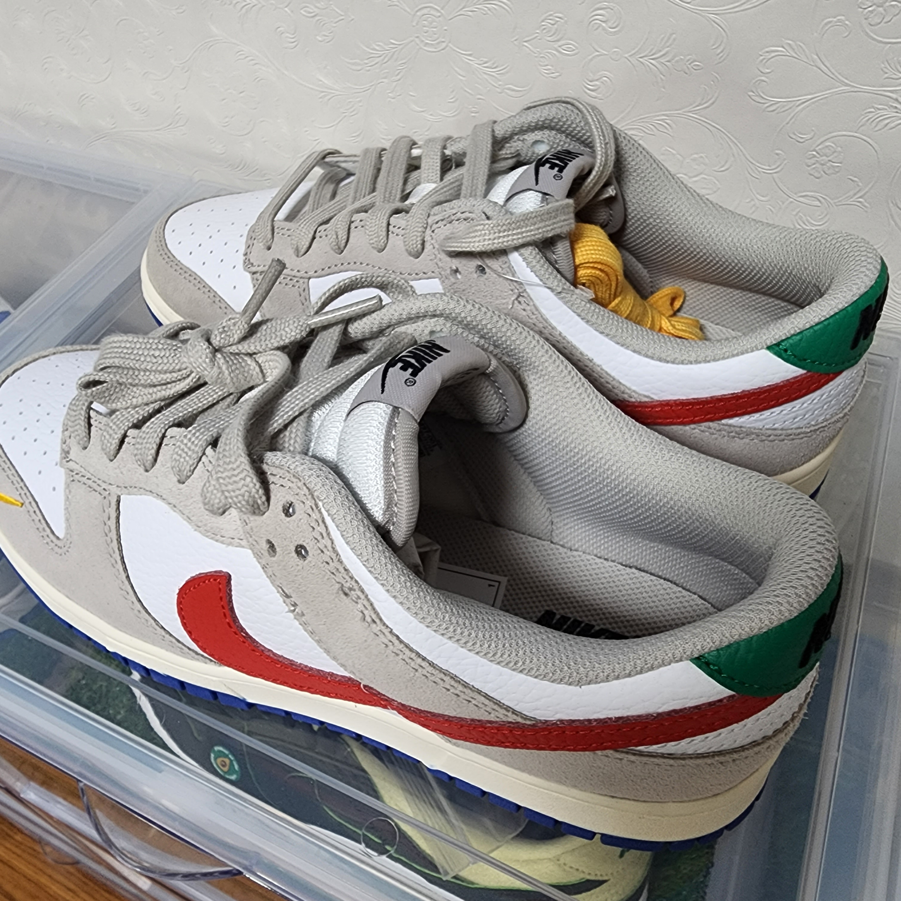 Nike Dunk Low Light Iron Ore 착용 스타일 - 1