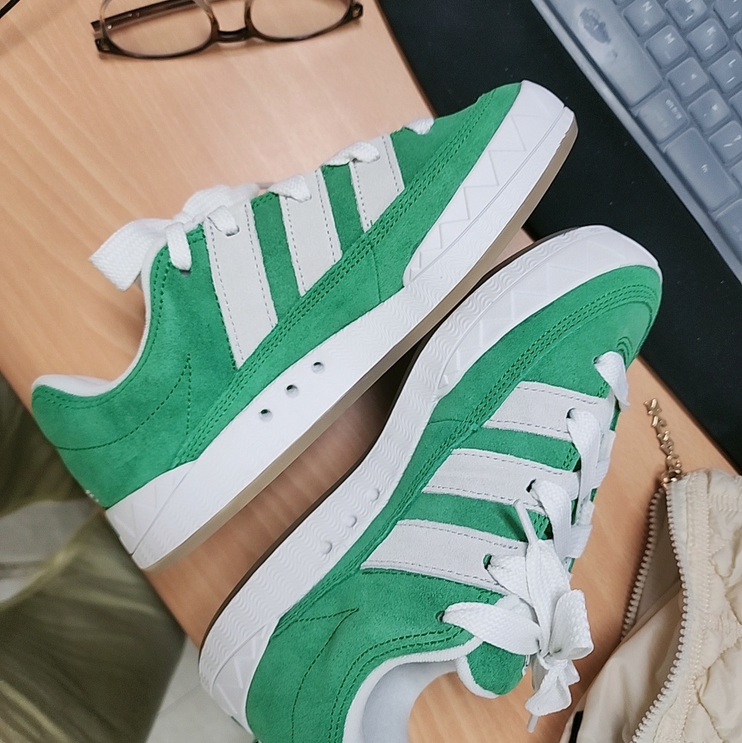 Adidas Adimatic Green 착용 스타일 - 2