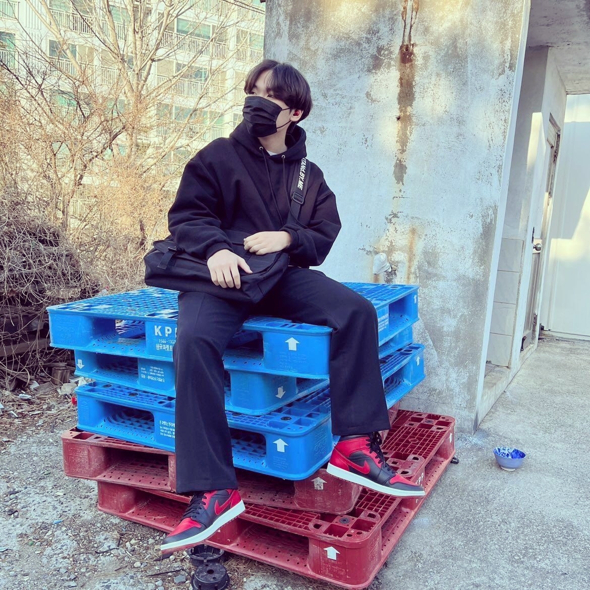 Jordan 1 Mid Bred Banned 2020 착용 스타일