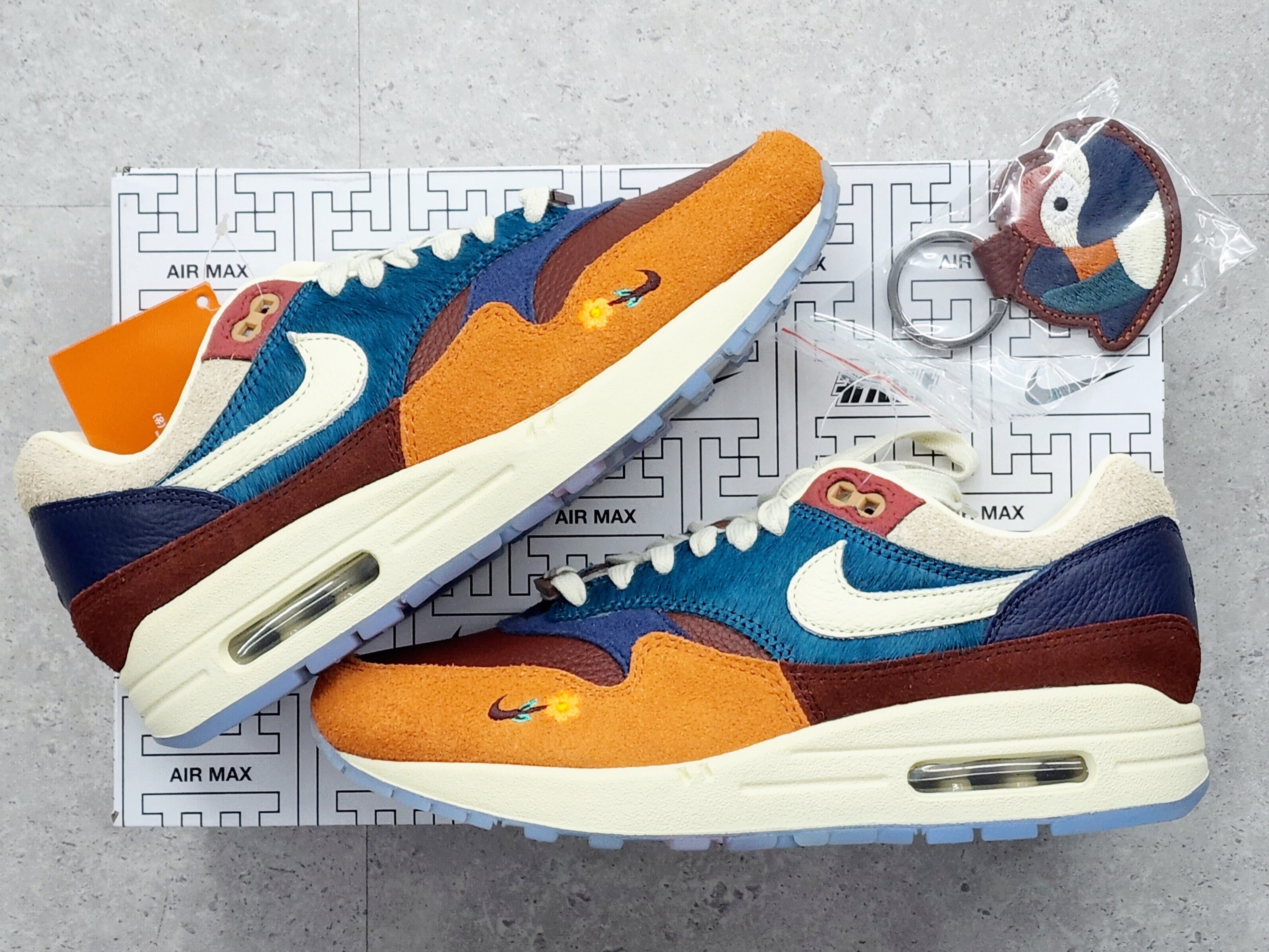 Nike x Kasina Air Max 1 SP Won-Ang Orange 착용 스타일