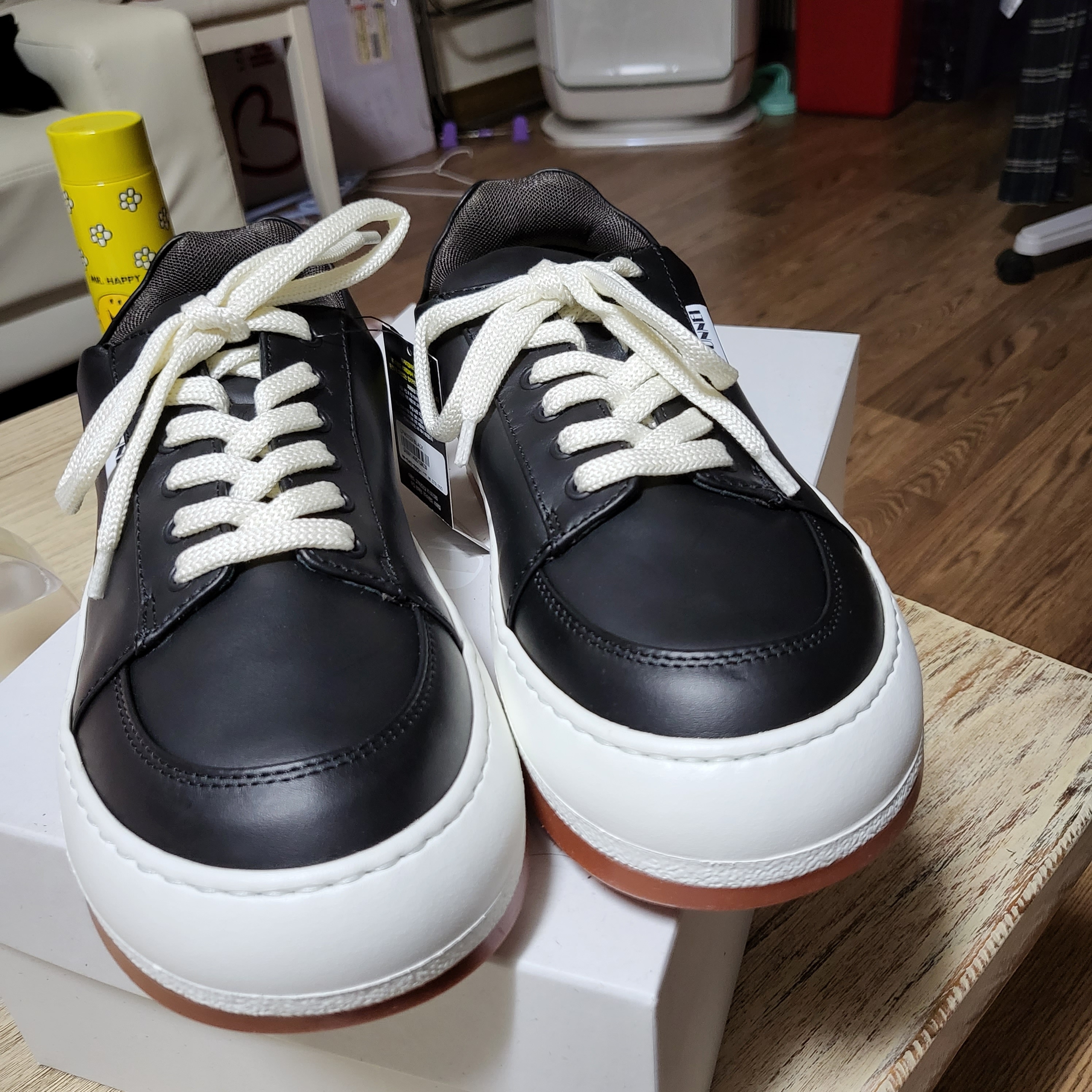 Sunnei Leather Dreamy Black 착용 스타일 - 1