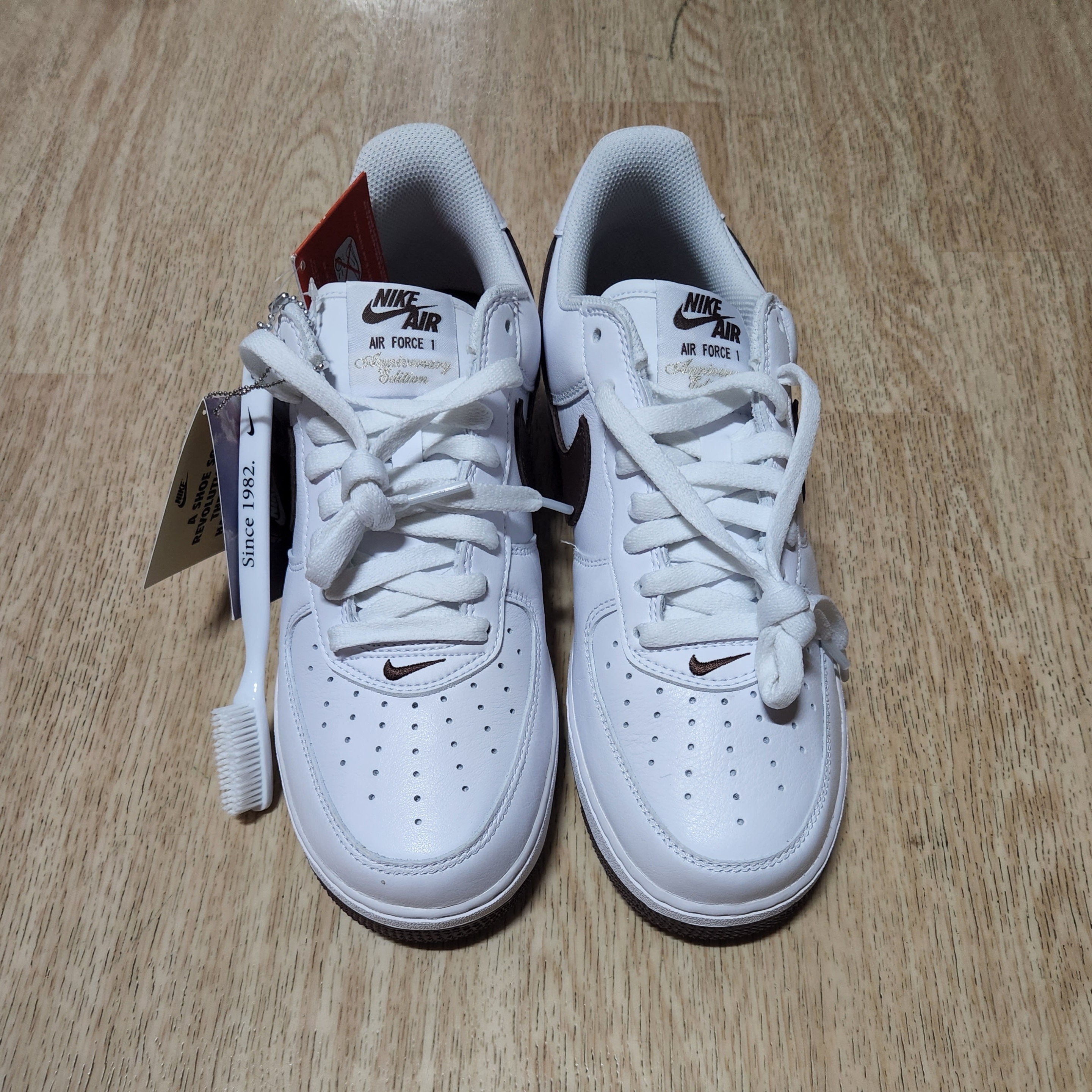 Nike Air Force 1 Low Retro Color of the Month Chocolate 착용 스타일 - 1