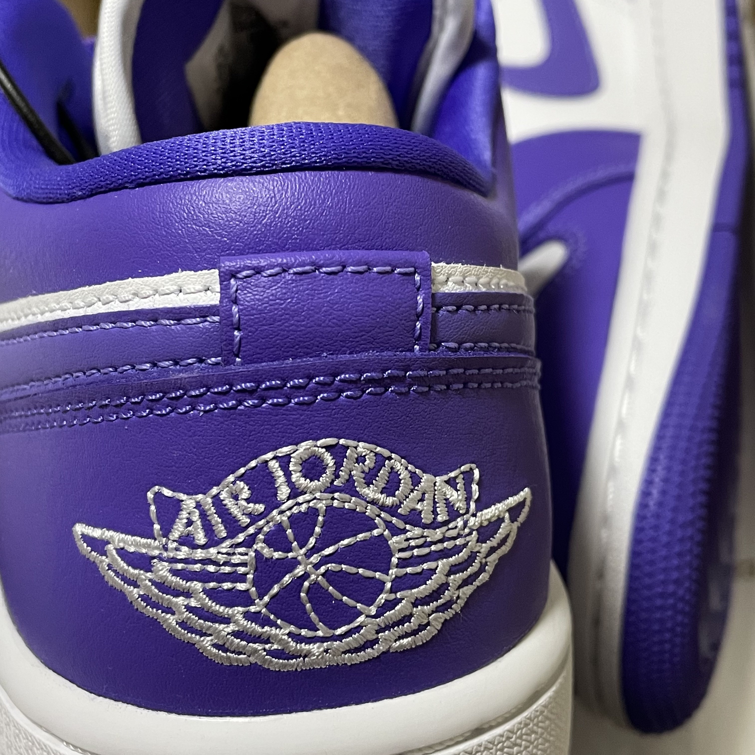 (W) Jordan 1 Low Psychic Purple 착용 스타일 - 2