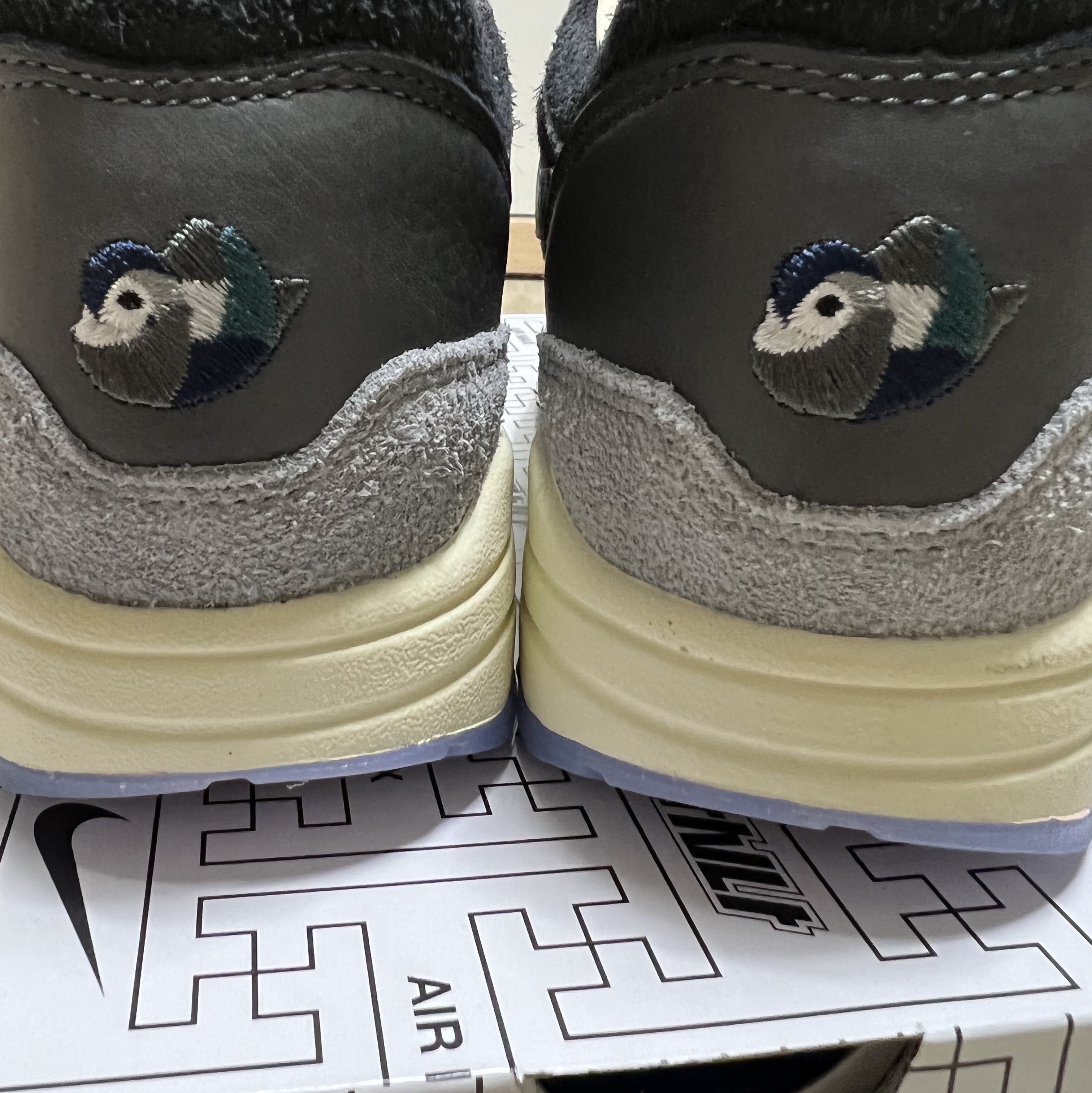 Nike x Kasina Air Max 1 SP Won-Ang Particle Grey 착용 스타일 - 4