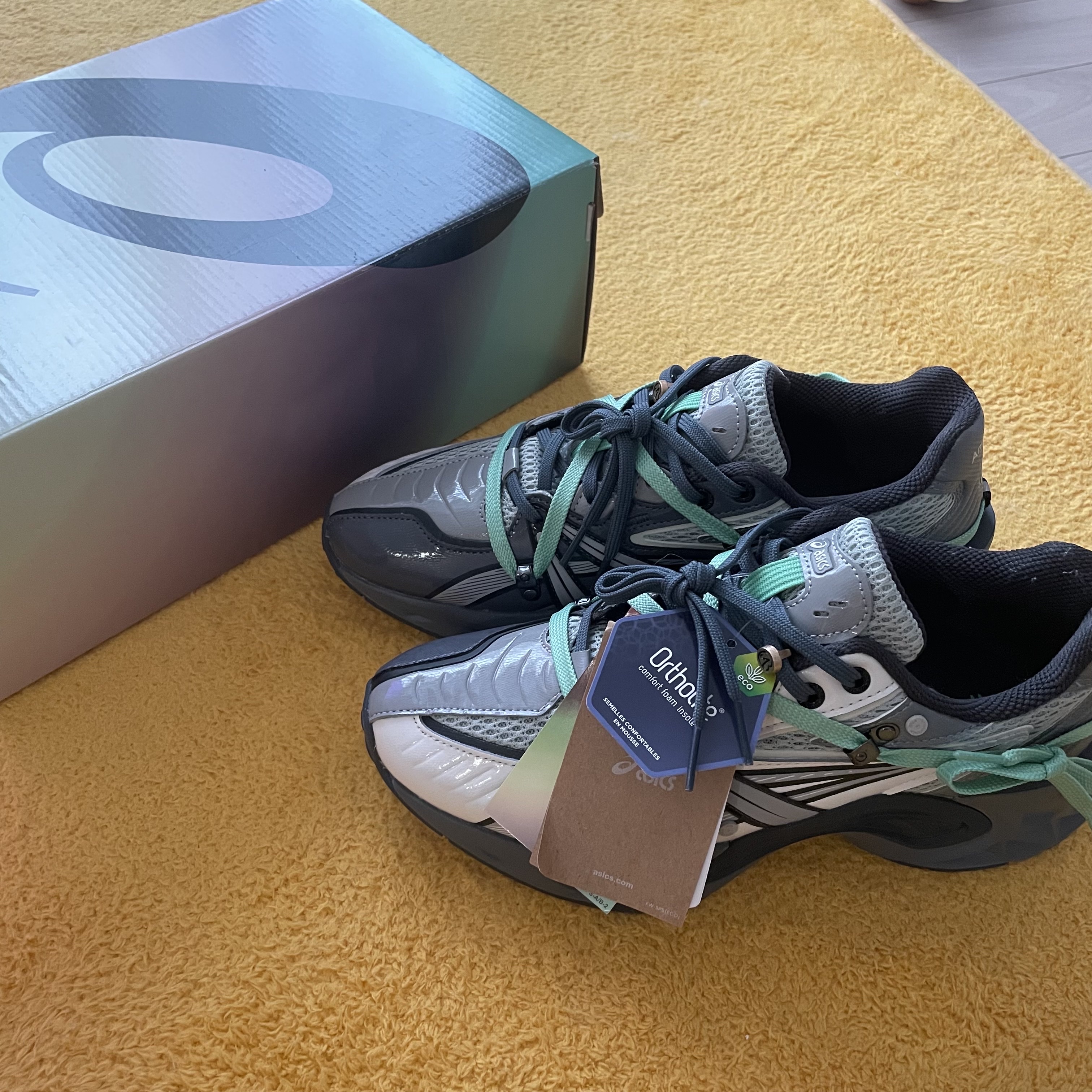 Asics x Andersson Bell HN2-S Protoblast Smoke Grey 착용 스타일