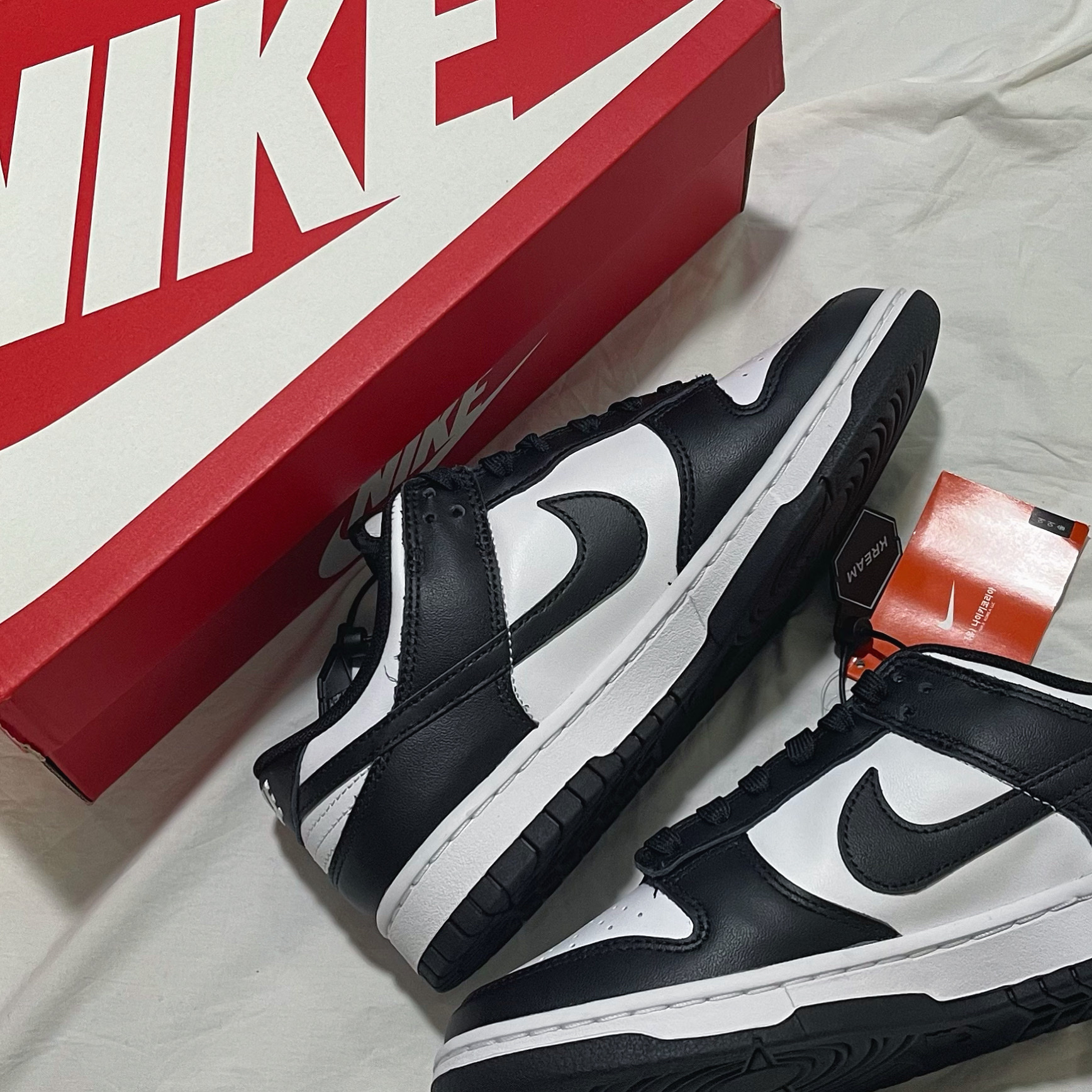 Nike Dunk Low Retro Black 착용 스타일