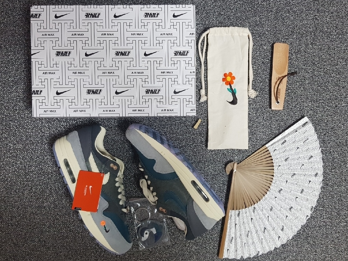 Nike x Kasina Air Max 1 SP Won-Ang Particle Grey (With Special Gift) 착용 스타일