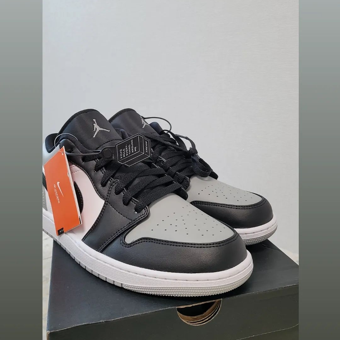 Jordan 1 Low Light Smoke Grey Black 착용 스타일