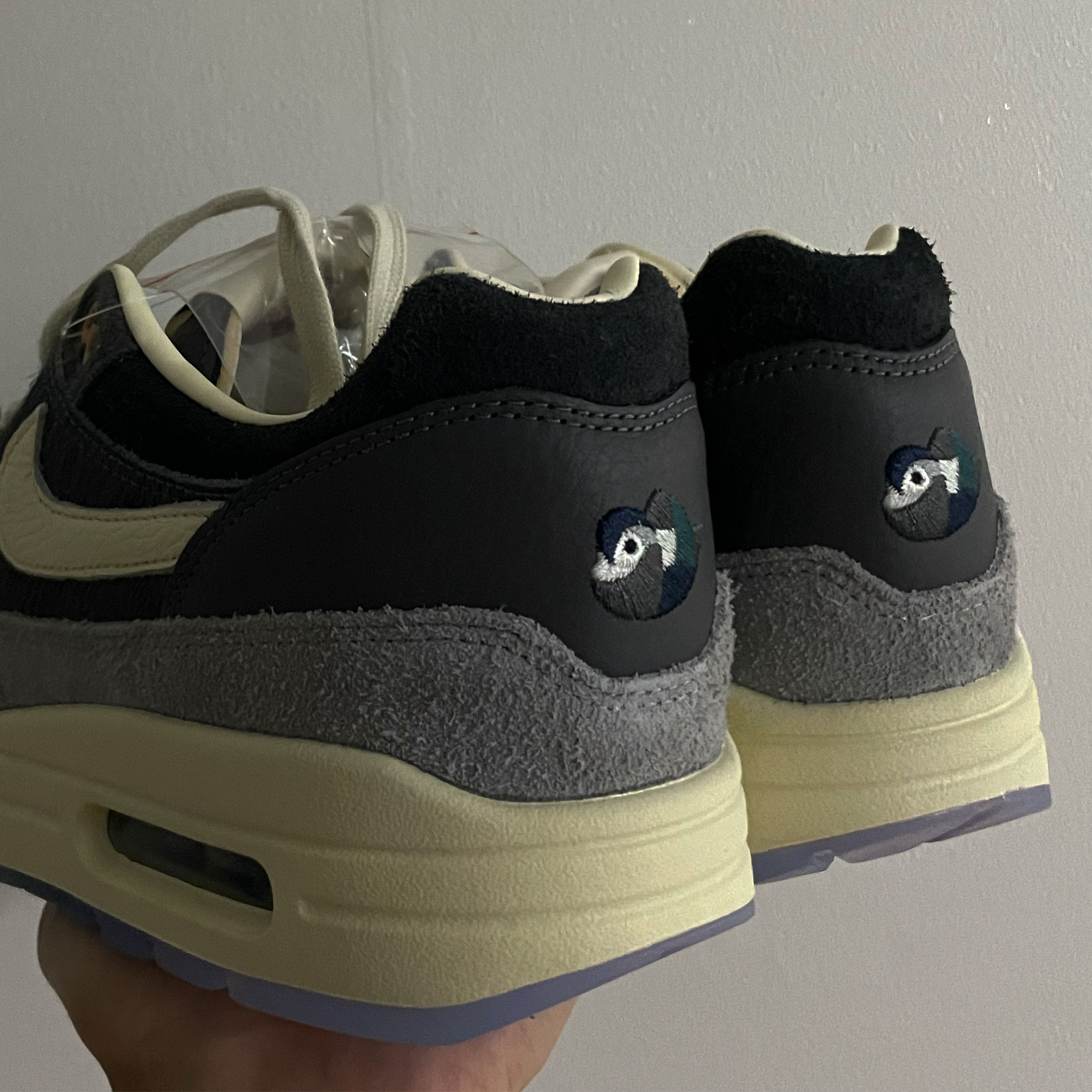 Nike x Kasina Air Max 1 SP Won-Ang Particle Grey 착용 스타일