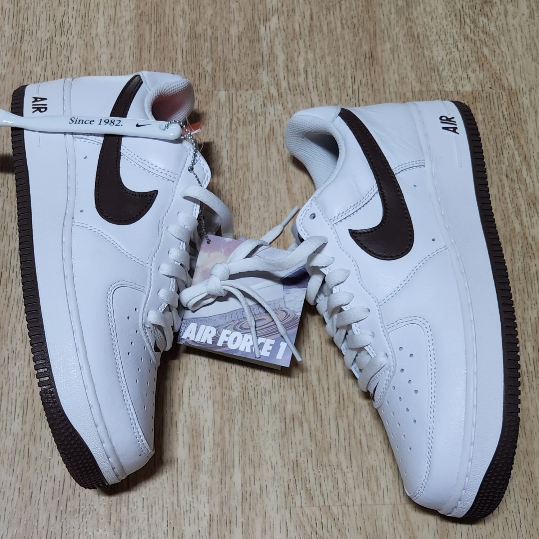 Nike Air Force 1 Low Retro Color of the Month Chocolate 착용 스타일 - 2