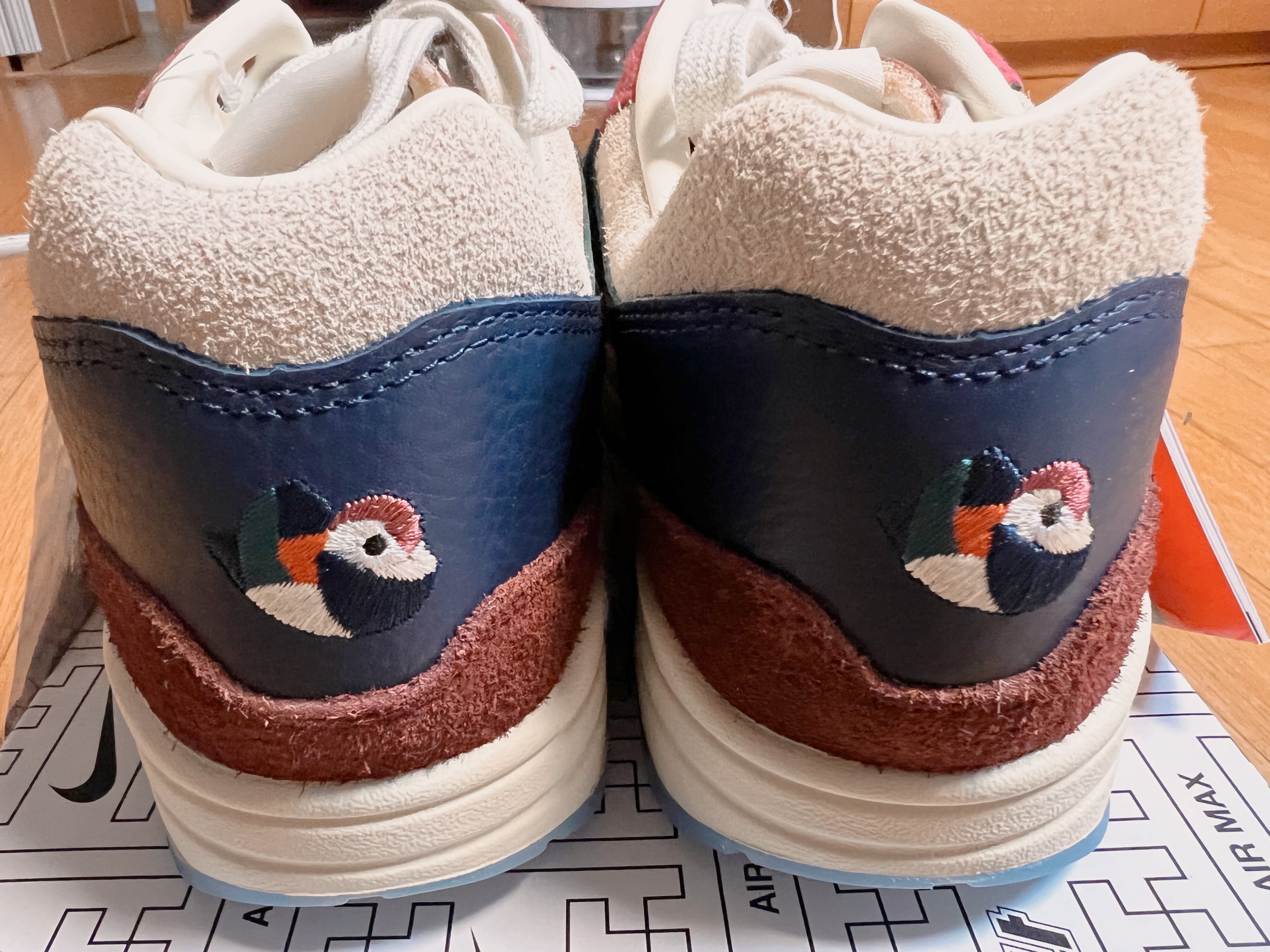 Nike x Kasina Air Max 1 SP Won-Ang Orange 착용 스타일 - 5