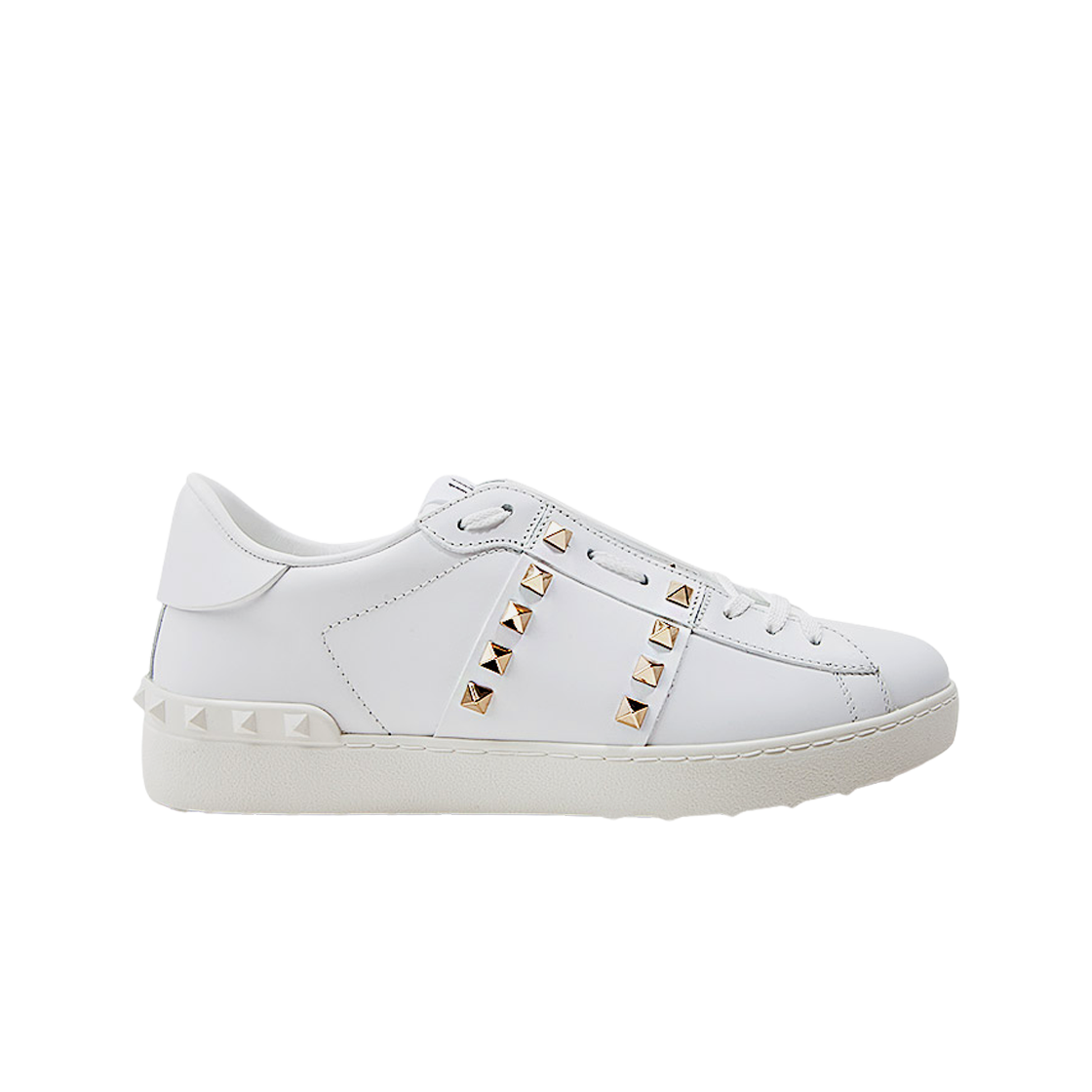 S0931BHS0BO Valentino Rockstud Untitled Sneakers White