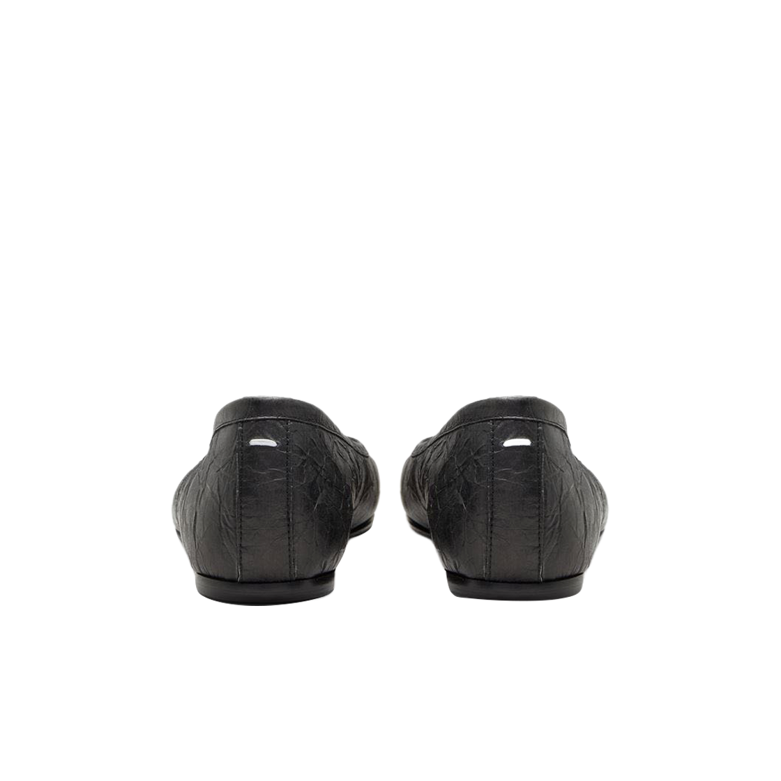 (W) 메종 마르지엘라 타비 발레리나 슈즈 블랙((W) Maison Margiela Tabi Ballerina Shoes Black) - 3