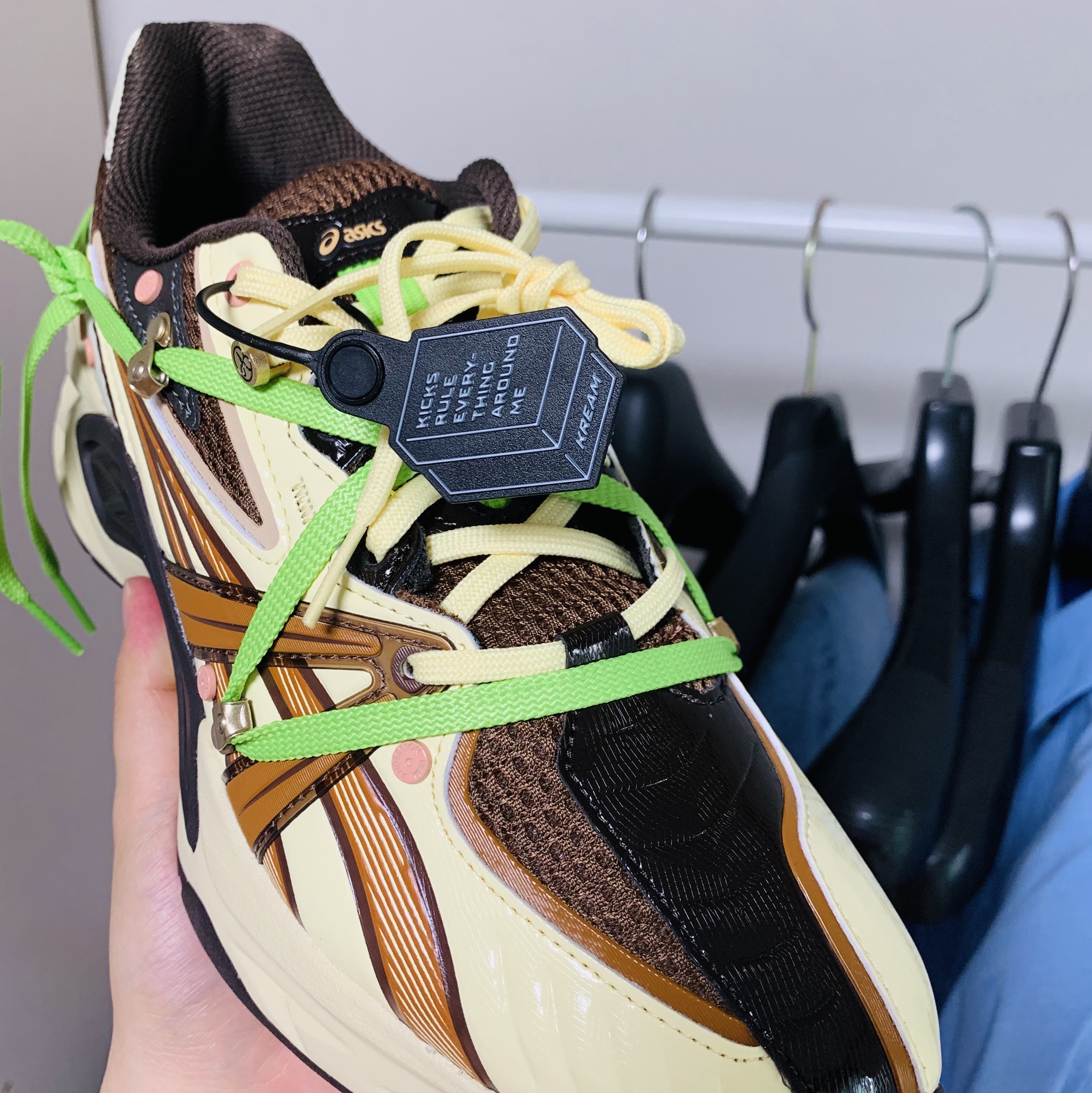 Asics x Andersson Bell HN2-S Protoblast Butter 착용 스타일 - 1