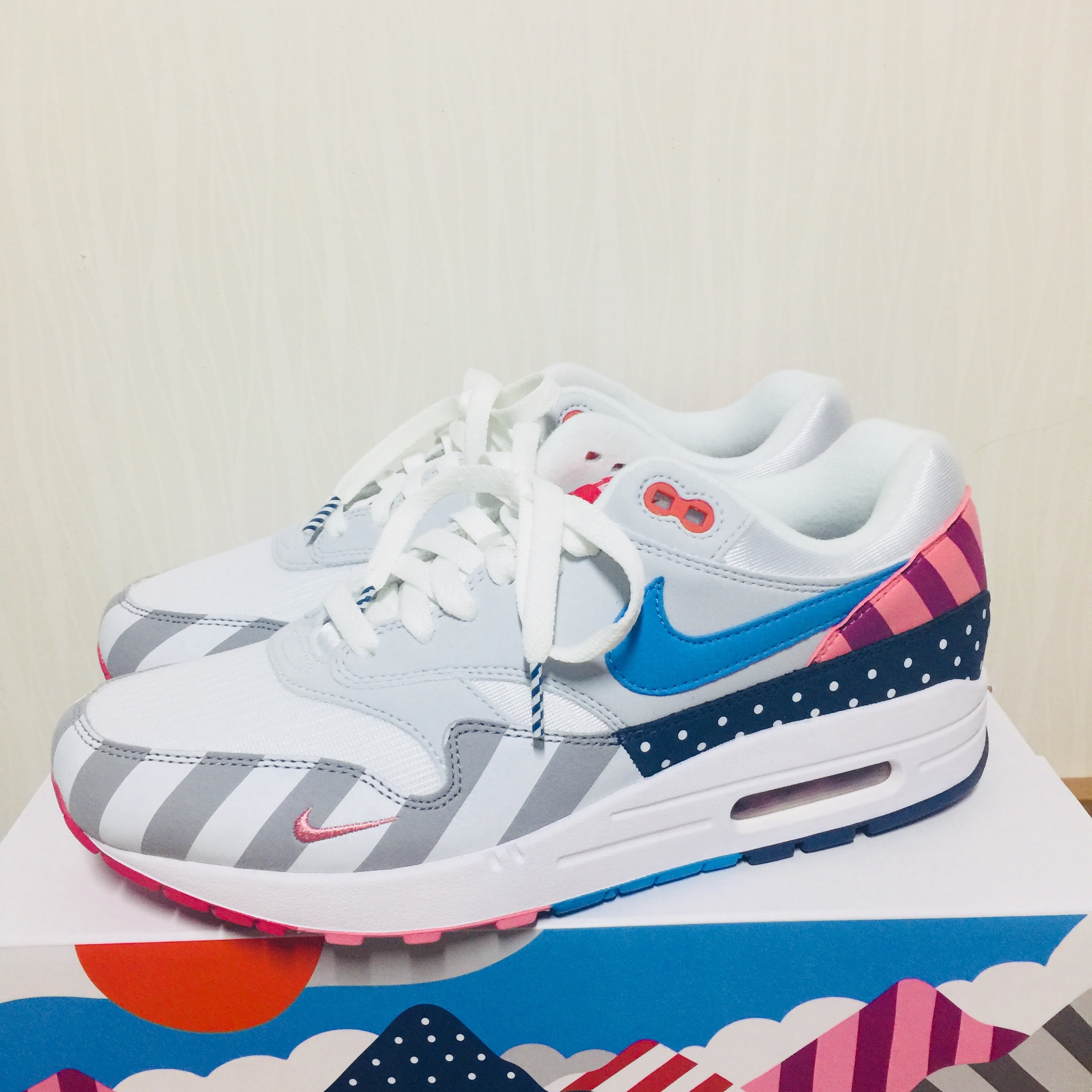 Nike x Parra Air Max 1 2018 착용 스타일 - 3