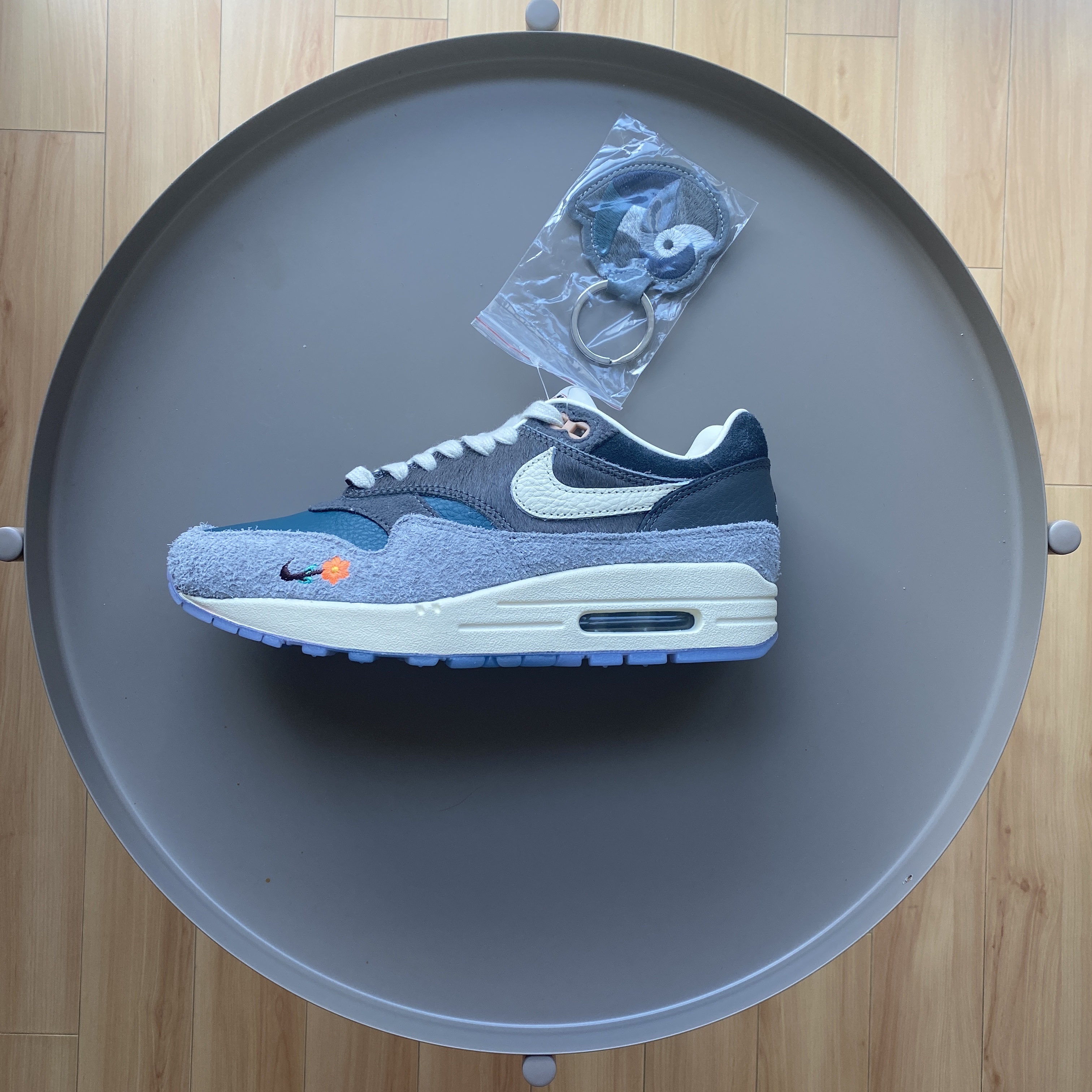 Nike x Kasina Air Max 1 SP Won-Ang Particle Grey 착용 스타일