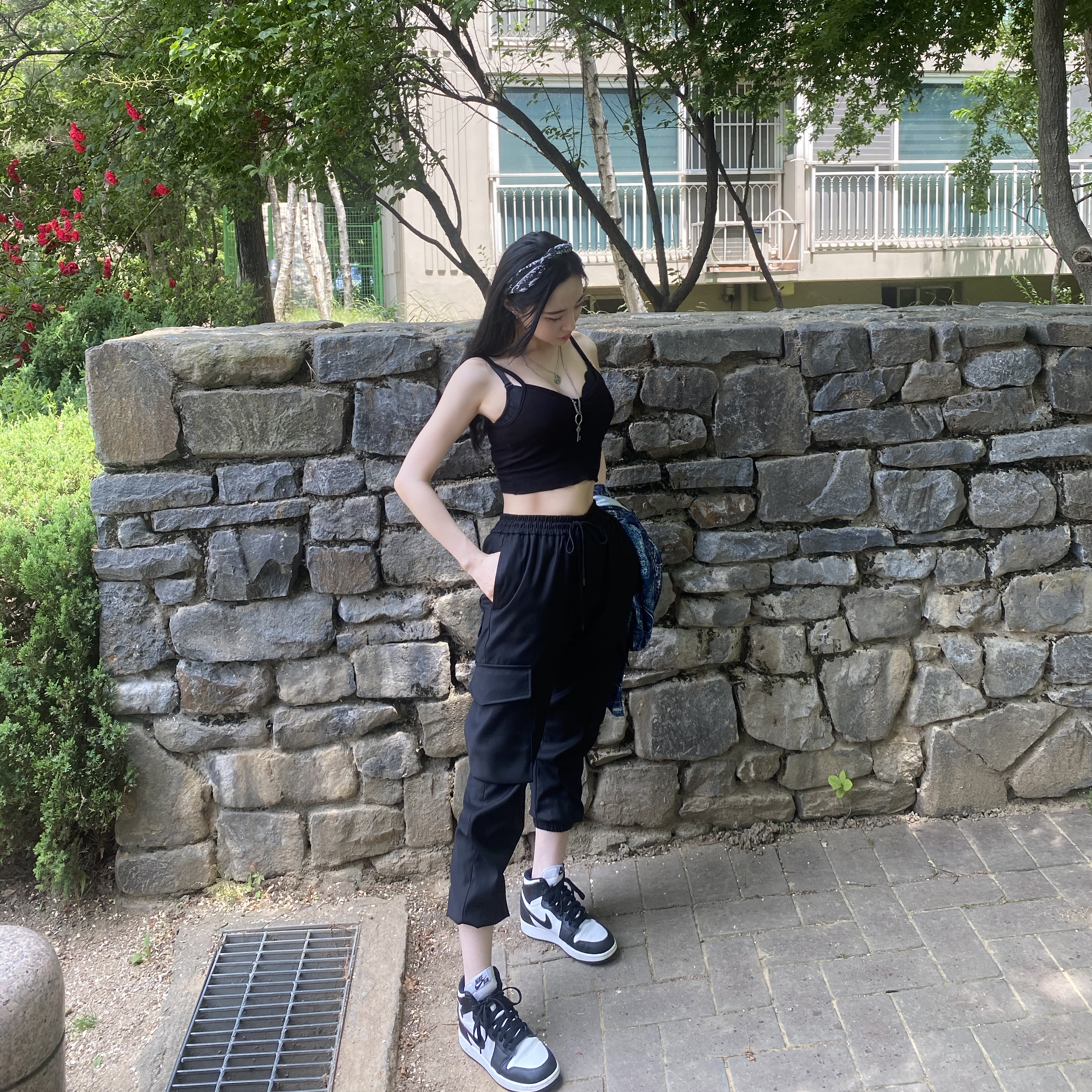 Jordan 1 Retro High OG Black White 2014 착용 스타일