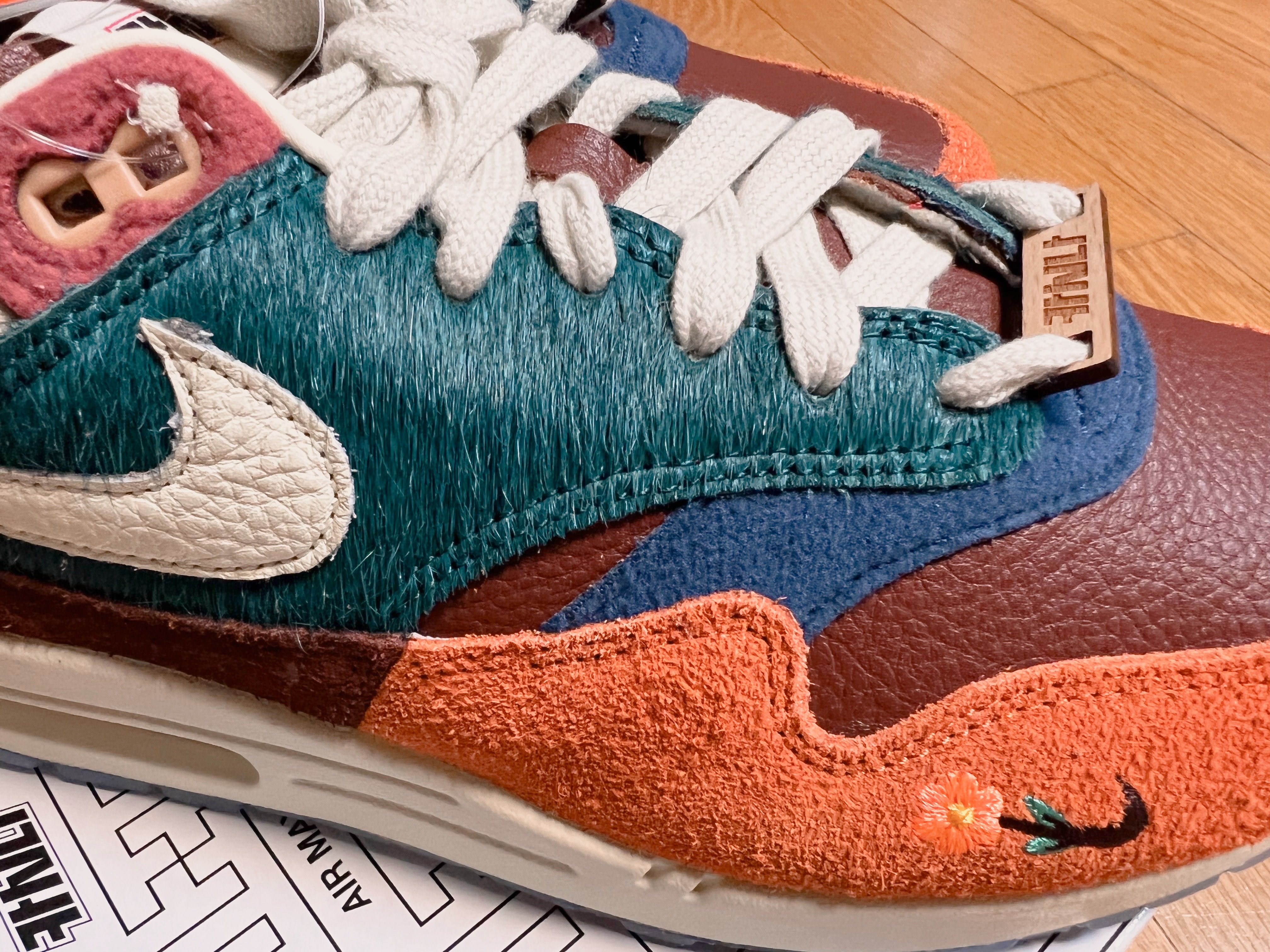 Nike x Kasina Air Max 1 SP Won-Ang Orange 착용 스타일 - 2