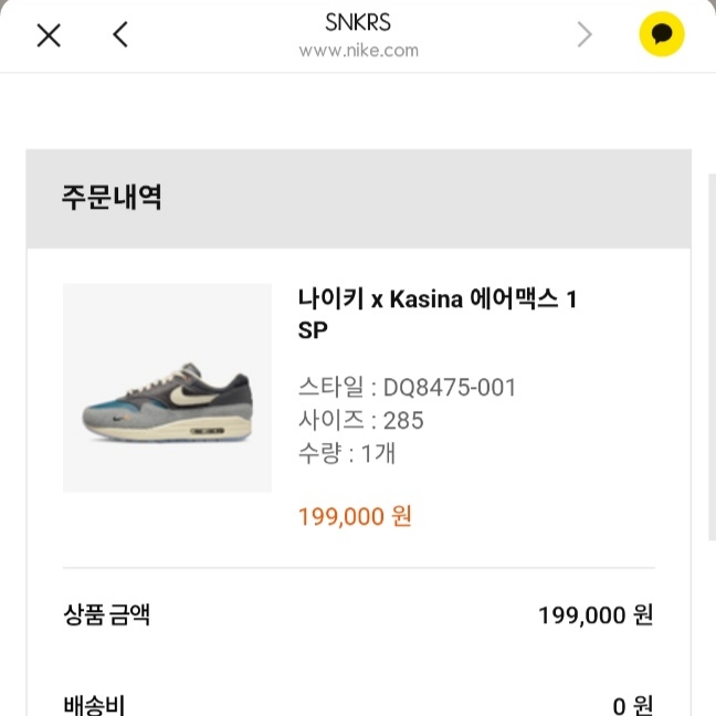Nike x Kasina Air Max 1 SP Won-Ang Particle Grey 착용 스타일