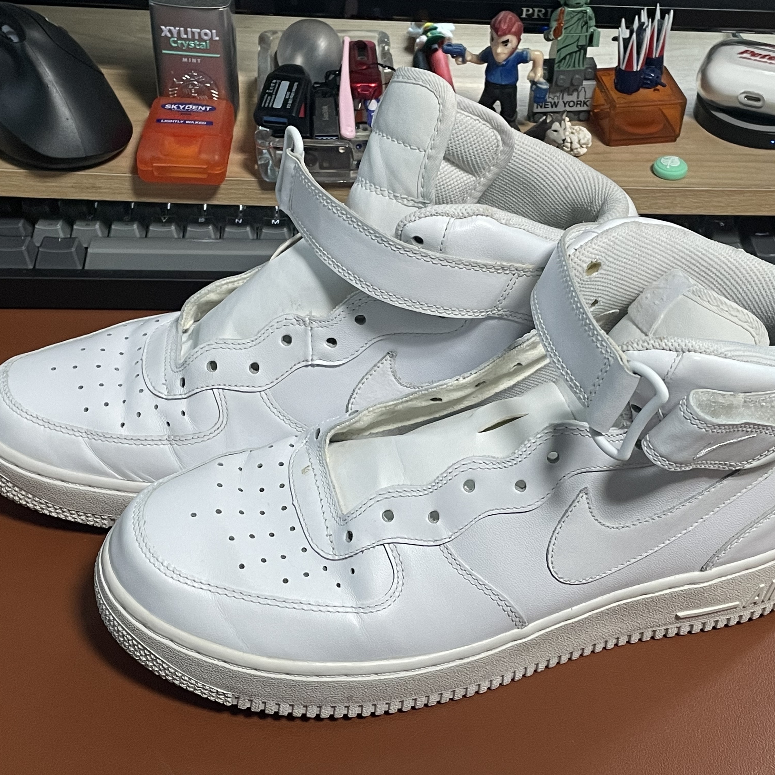 Nike Air Force 1 Mid '07 White 착용 스타일 - 2