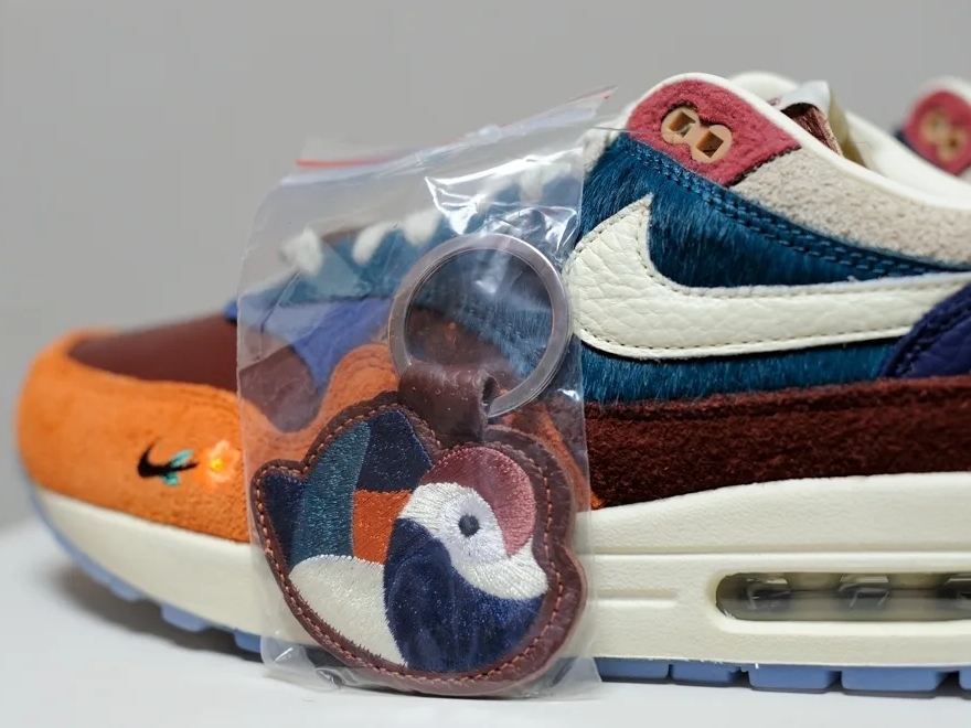 Nike x Kasina Air Max 1 SP Won-Ang Orange 착용 스타일 - 4