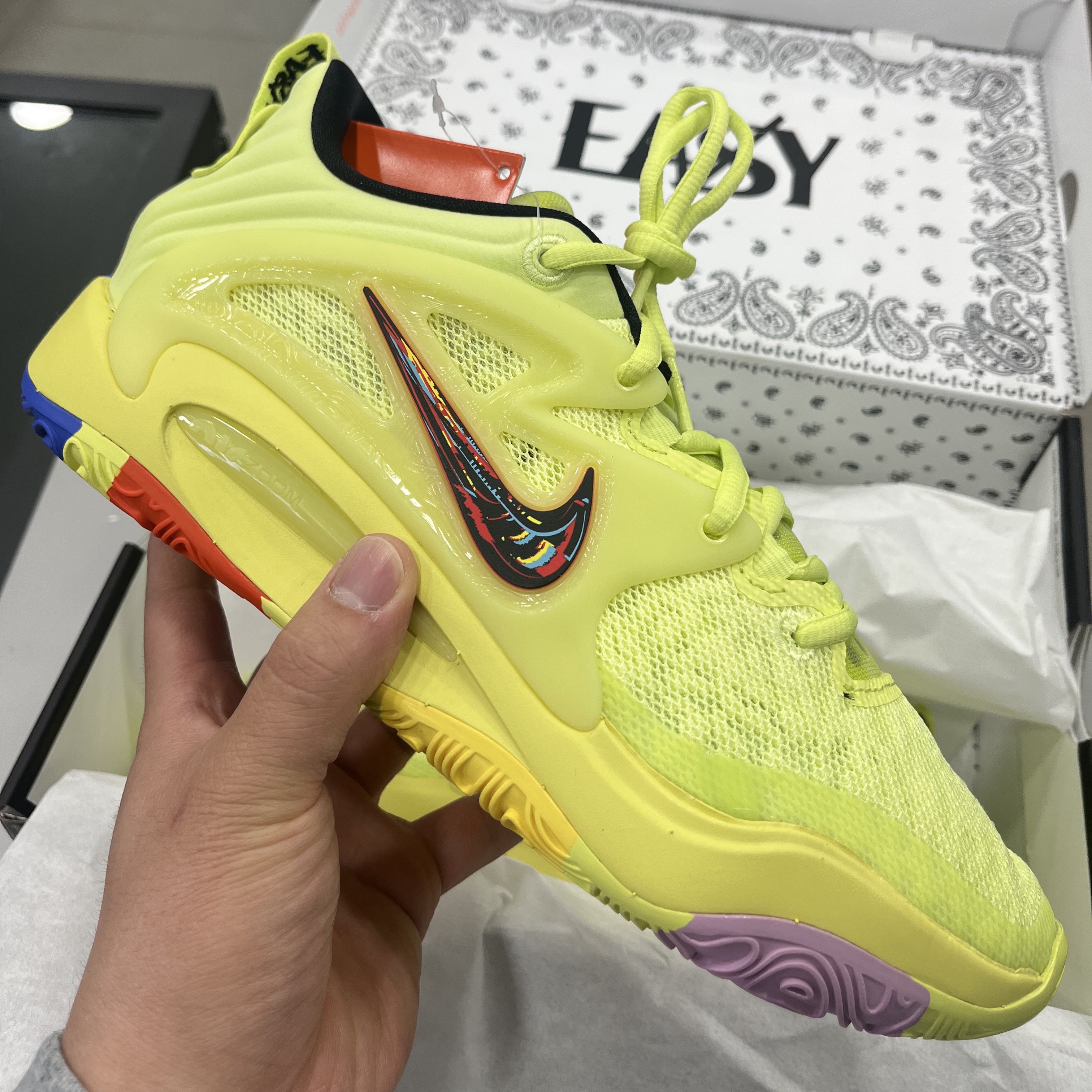 Nike KD 15 EP Aimbot 착용 스타일