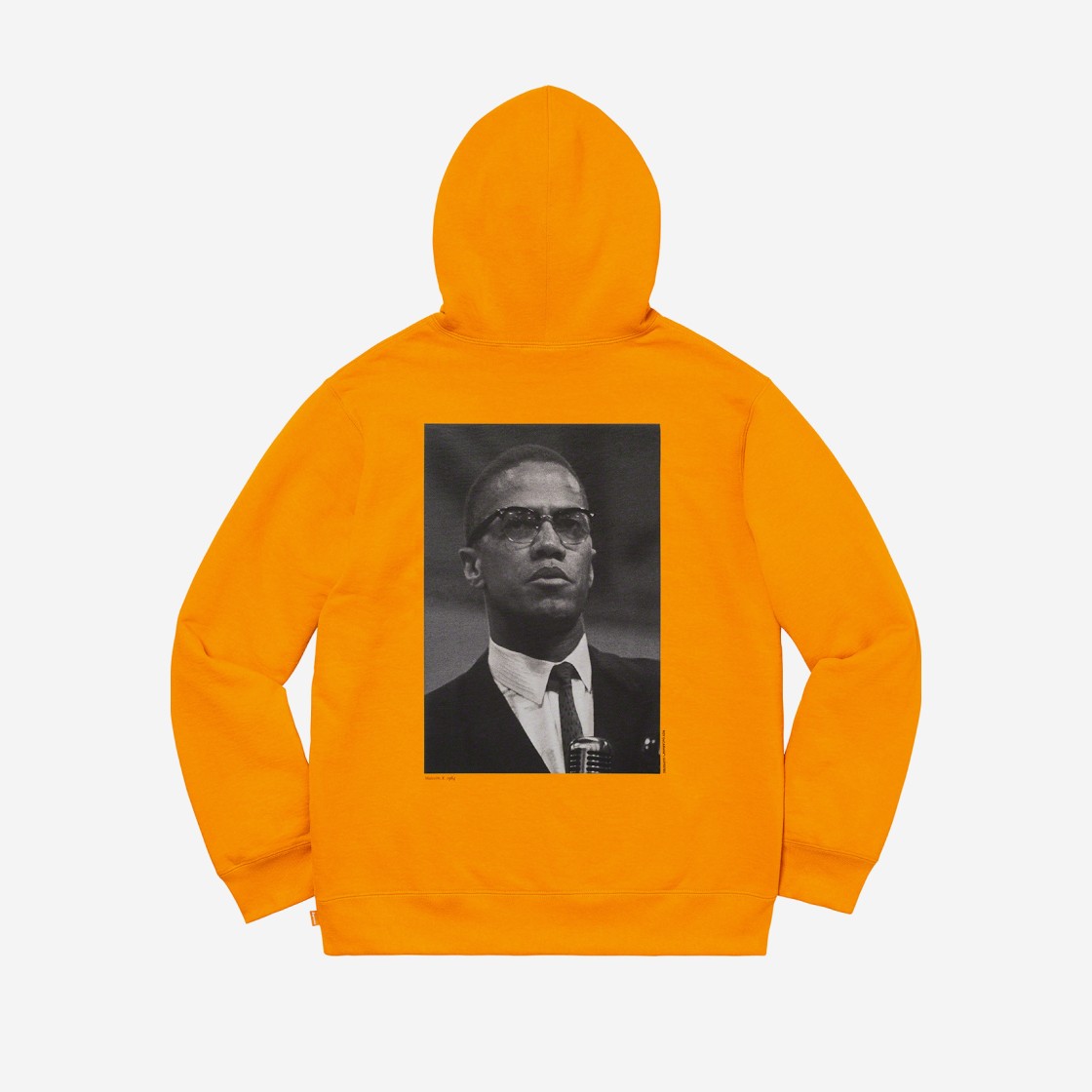 Supreme x Roy Decarava Malcolm X Hooded Sweatshirt Gold - 22SS 상세 이미지 1