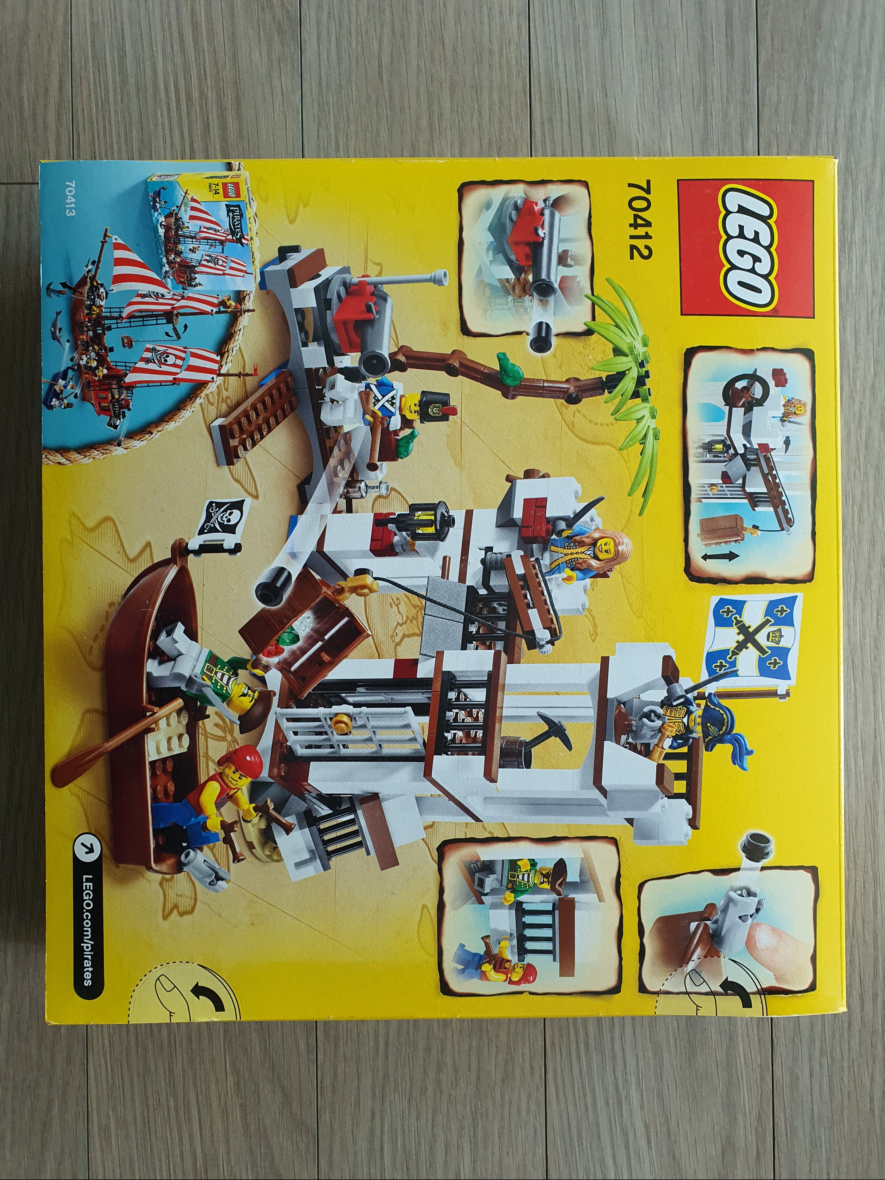 Lego Pirates Soldiers Fort 착용 스타일 - 2