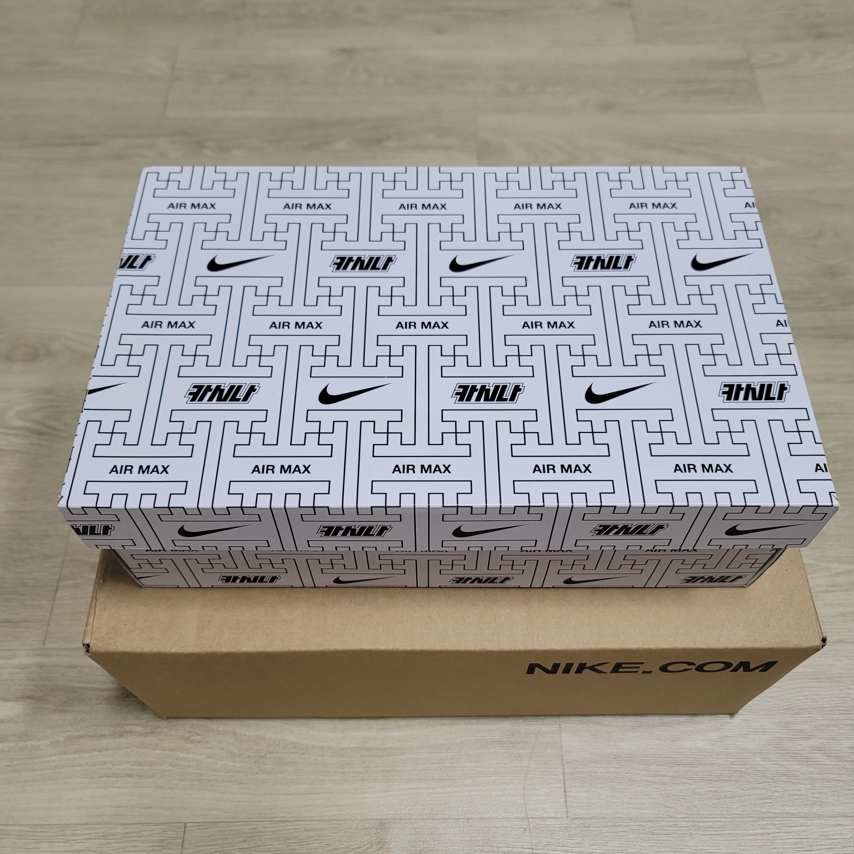 Nike x Kasina Air Max 1 SP Won-Ang Particle Grey 착용 스타일 - 1