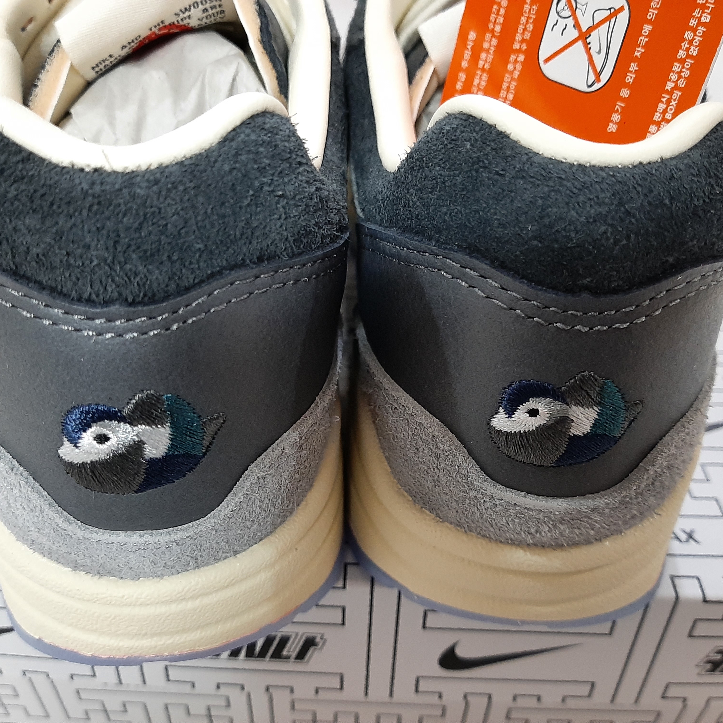 Nike x Kasina Air Max 1 SP Won-Ang Particle Grey 착용 스타일 - 4