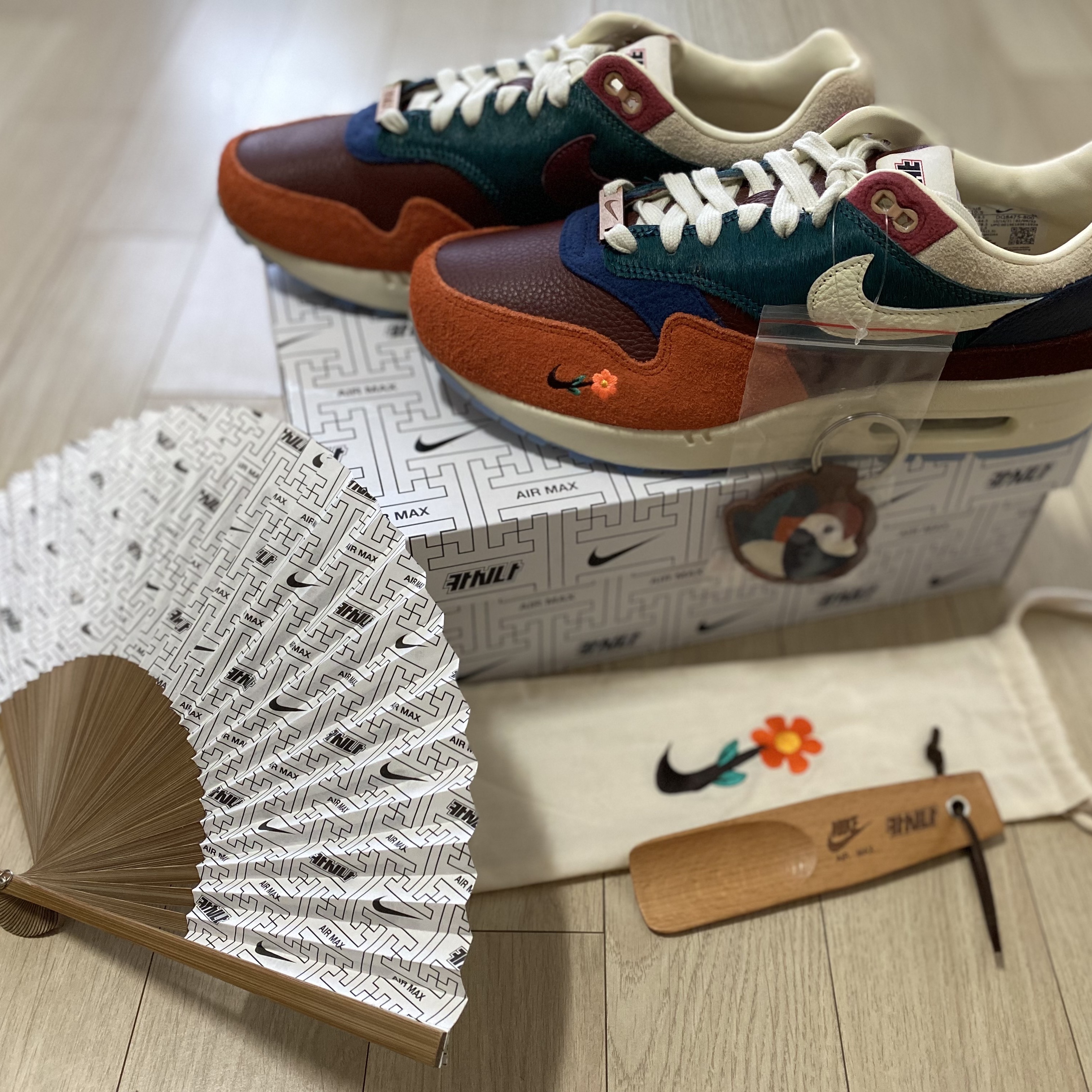 Nike x Kasina Air Max 1 SP Won-Ang Orange (With Special Gift) 착용 스타일