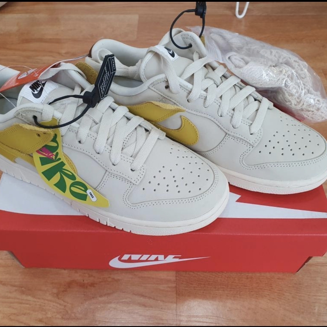 (W) Nike Dunk Low LX Banana 착용 스타일