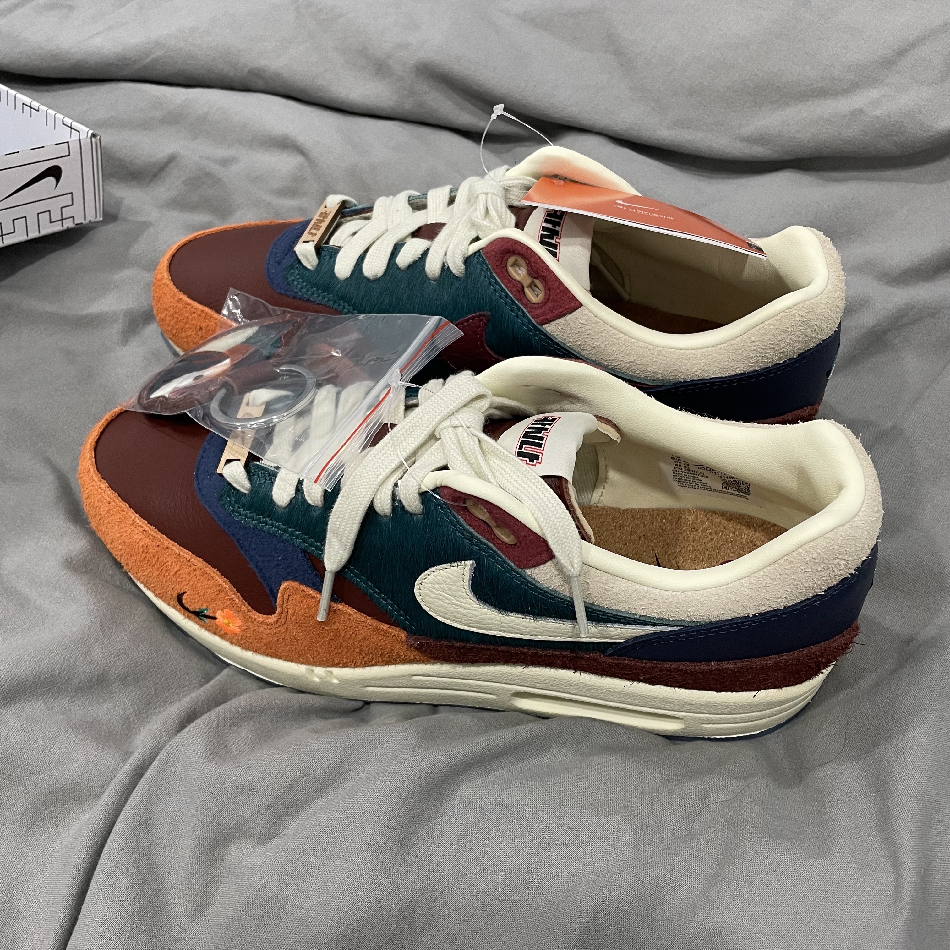 Nike x Kasina Air Max 1 SP Won-Ang Orange 착용 스타일 - 4