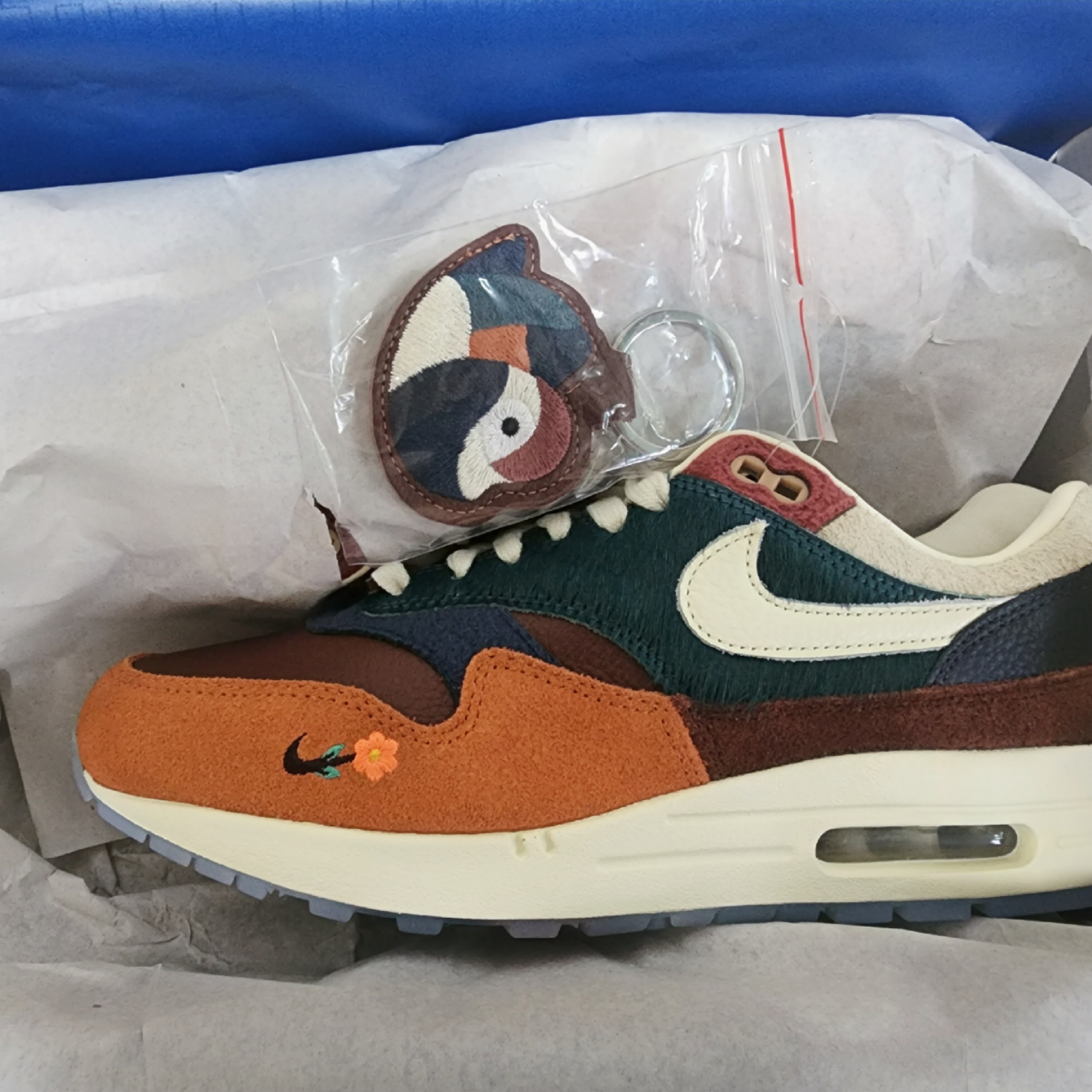 Nike x Kasina Air Max 1 SP Won-Ang Orange 착용 스타일