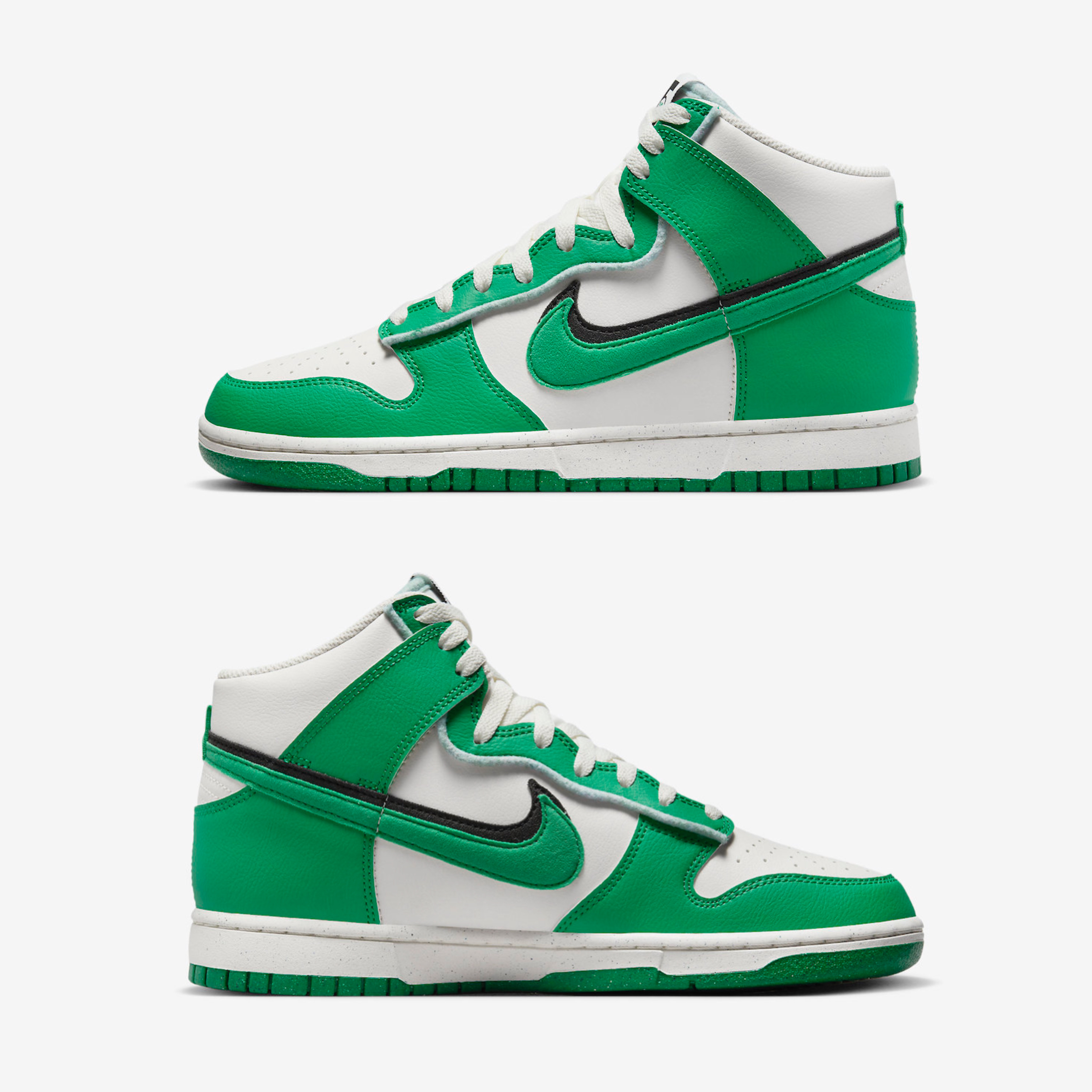 Nike Dunk High Retro SE Stadium Green 착용 스타일 - 3