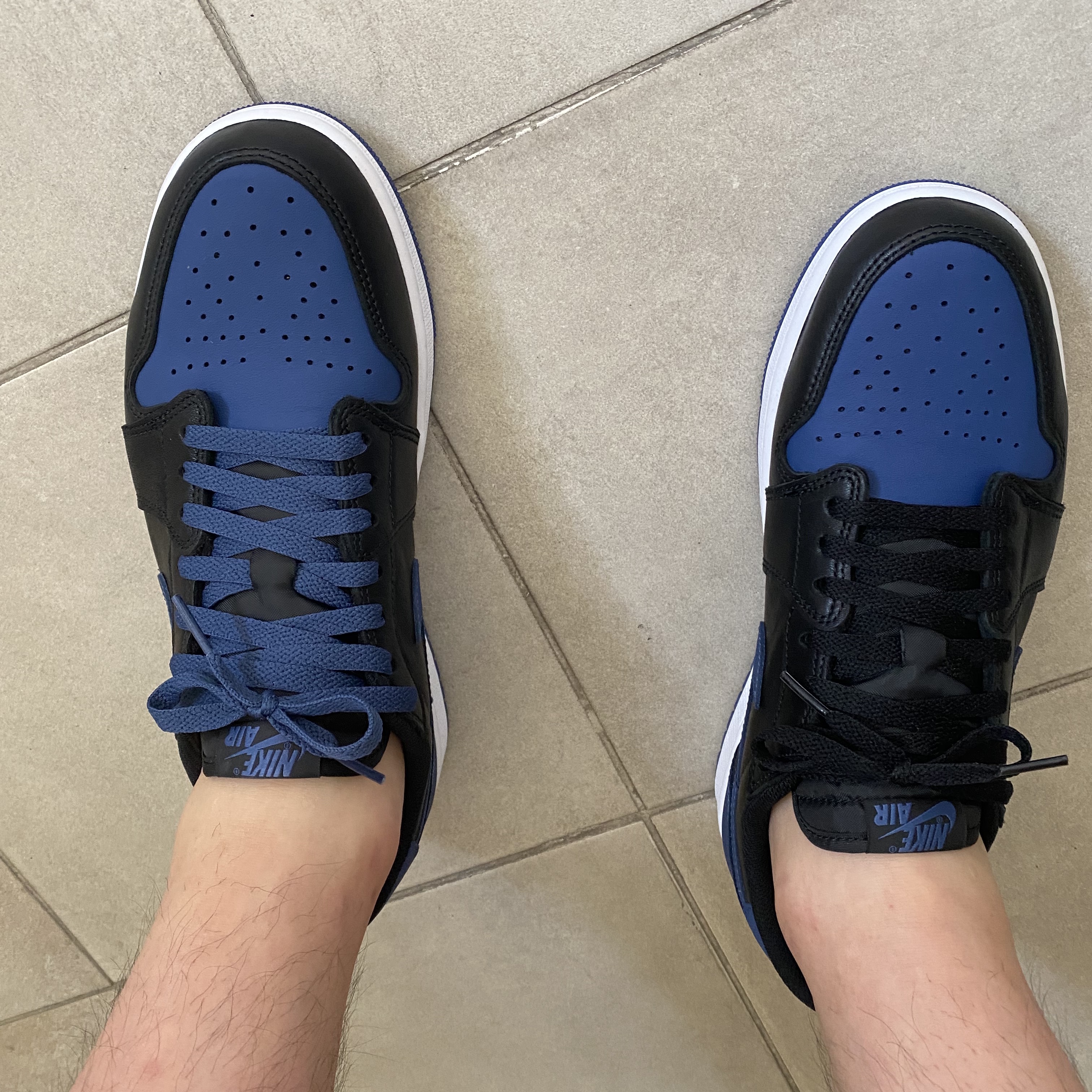 Jordan 1 Retro Low OG Mystic Navy 착용 스타일