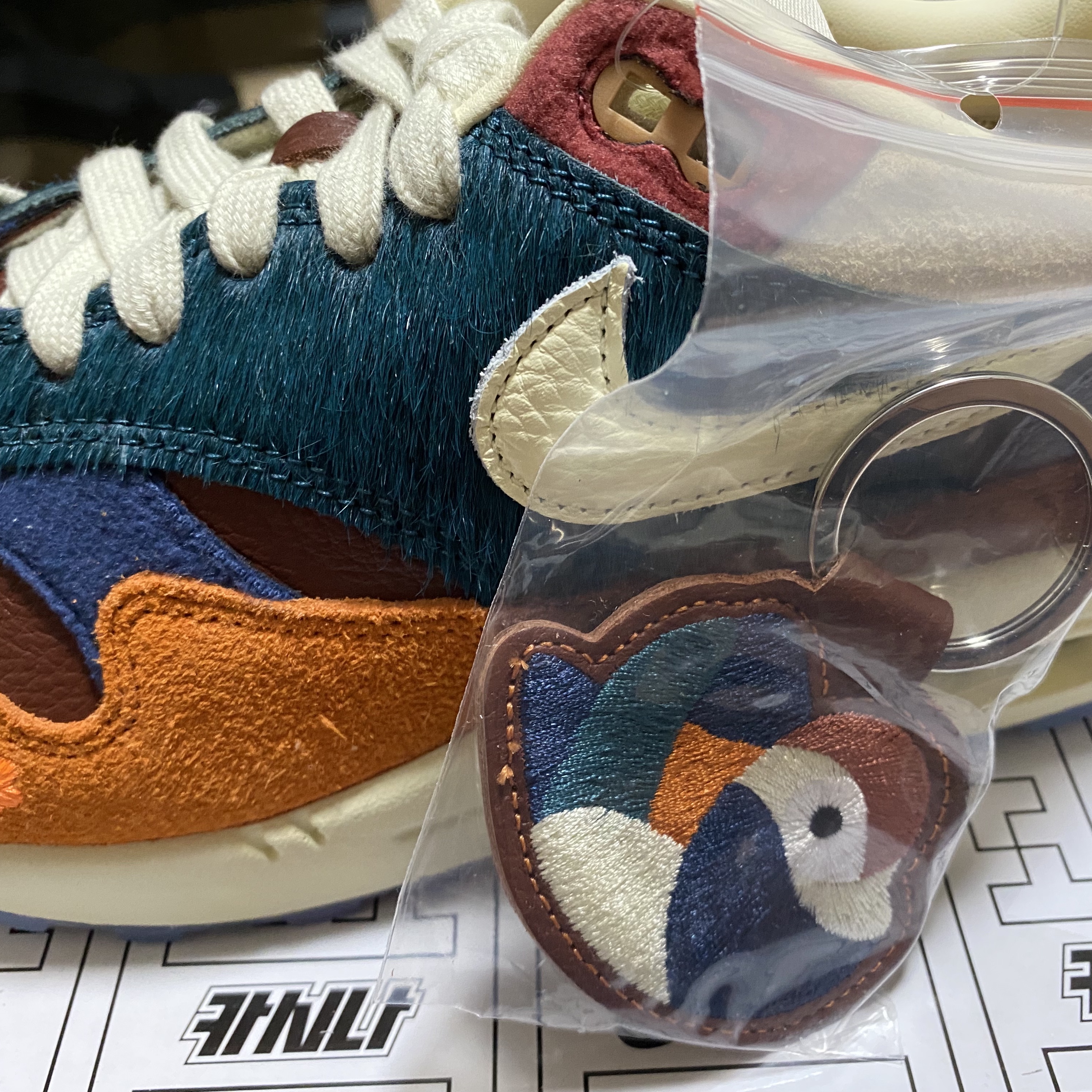 Nike x Kasina Air Max 1 SP Won-Ang Orange 착용 스타일