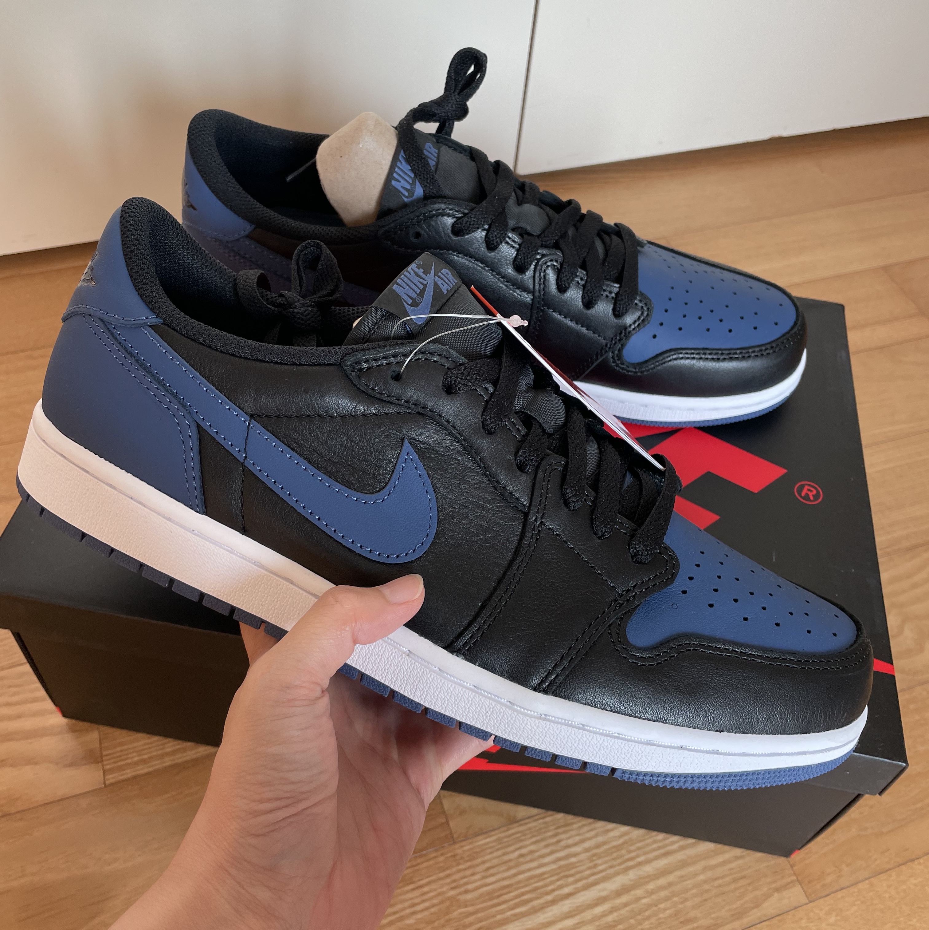 Jordan 1 Retro Low OG Mystic Navy 착용 스타일