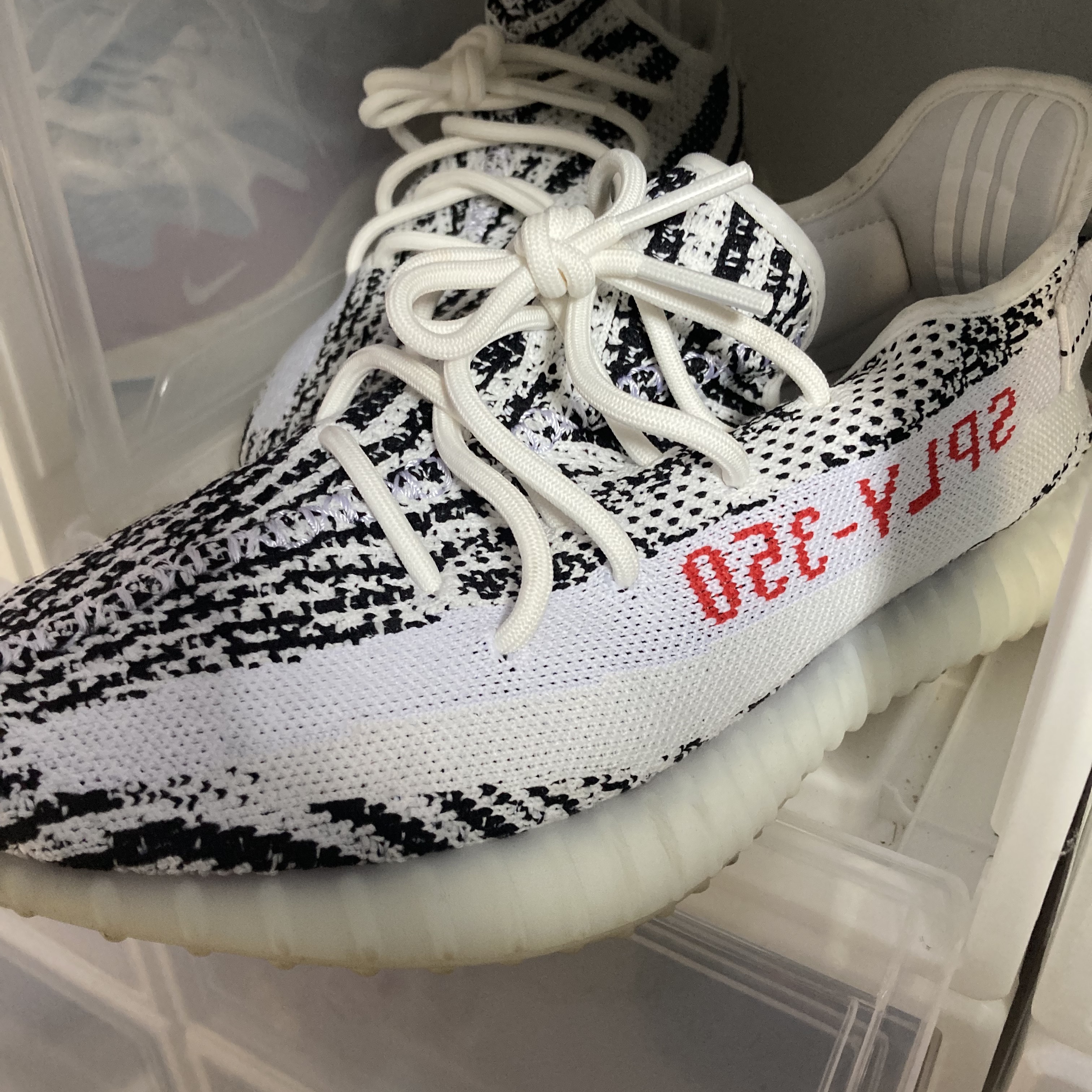 Adidas Yeezy Boost 350 V2 Zebra 2022/2023 착용 스타일