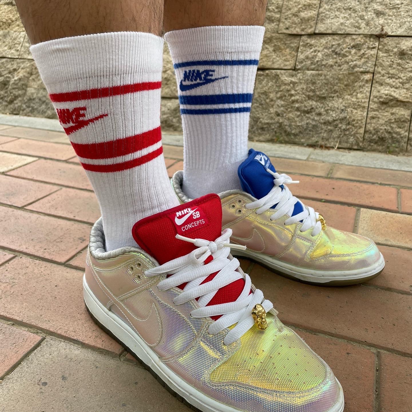 Nike x Concepts SB Dunk Low Grail 착용 스타일 - 2