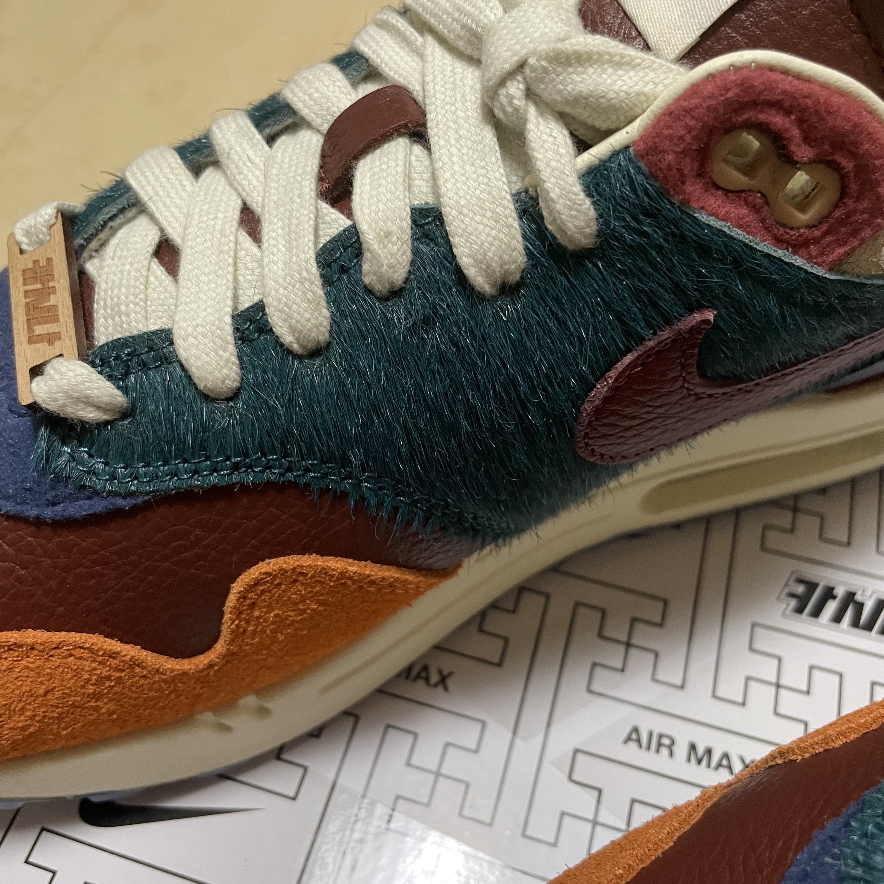 Nike x Kasina Air Max 1 SP Won-Ang Orange 착용 스타일 - 3
