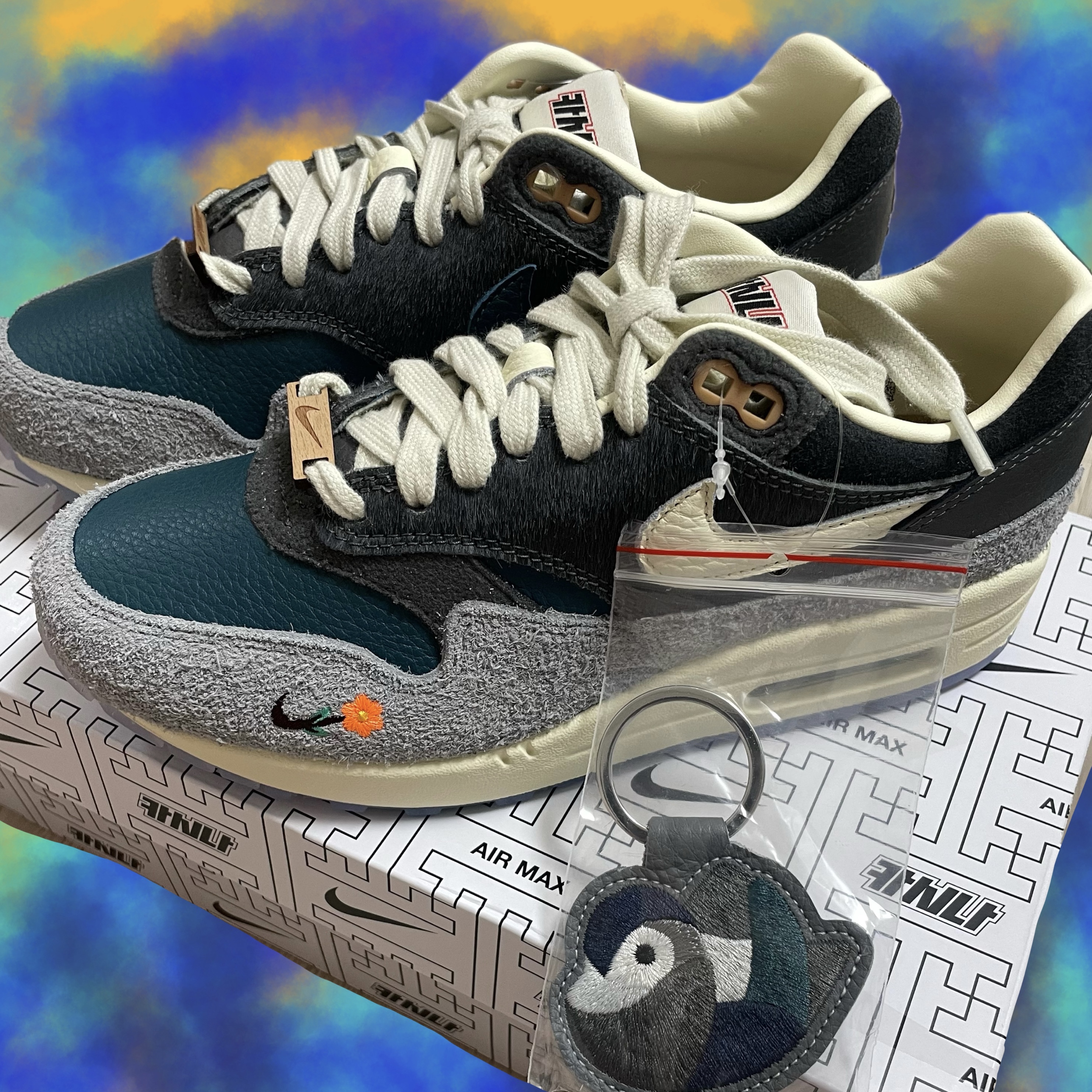 Nike x Kasina Air Max 1 SP Won-Ang Particle Grey 착용 스타일